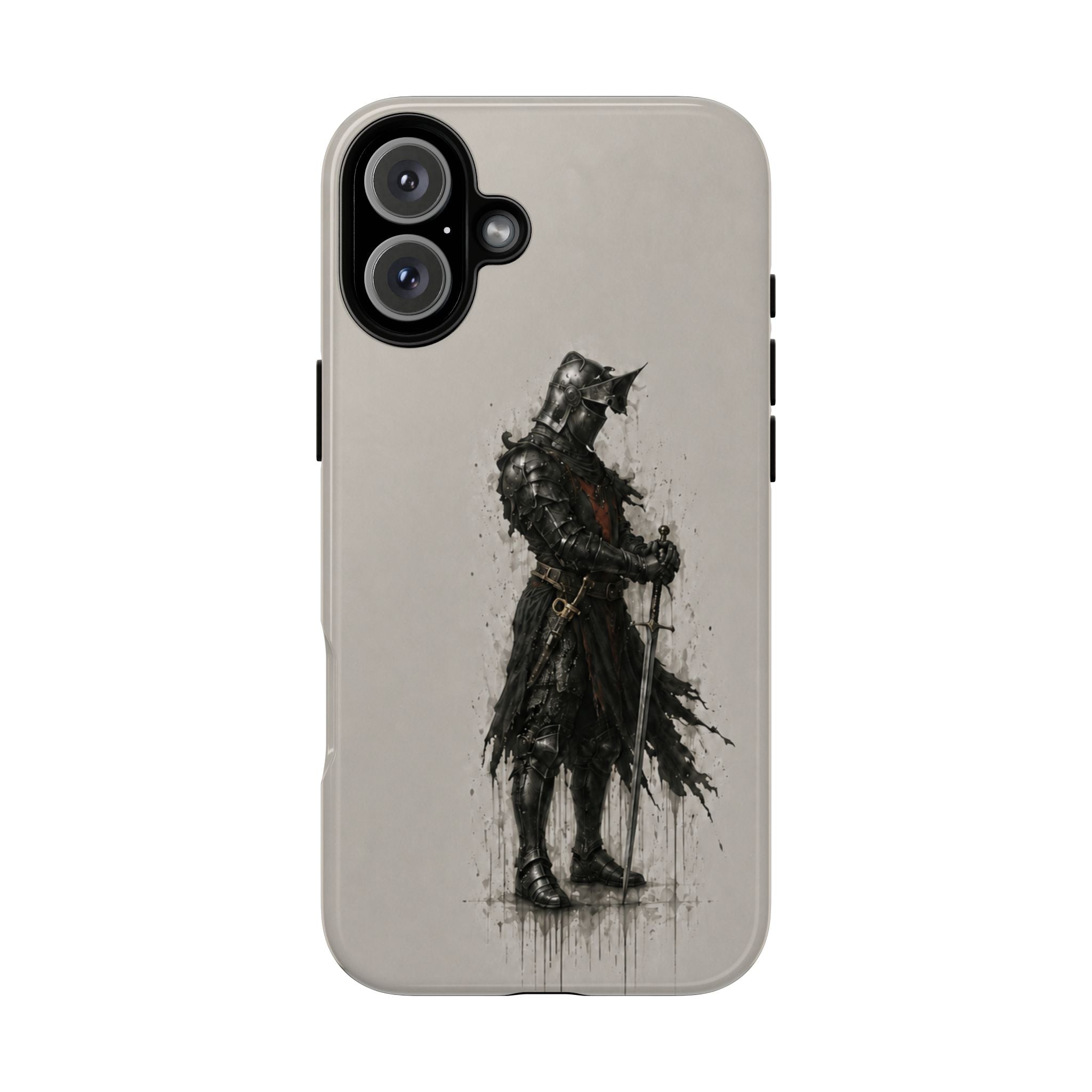 The Black Prince Phone Case | Stone Grey