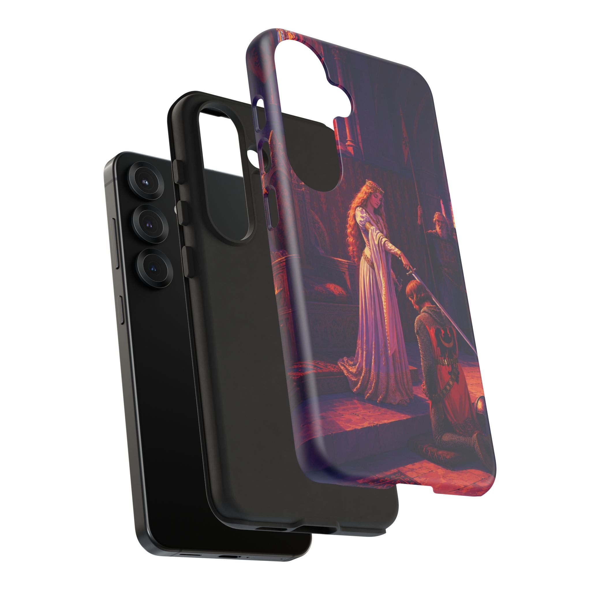 Medieval Knight Knighthood Ceremony phone case | Tough Cases