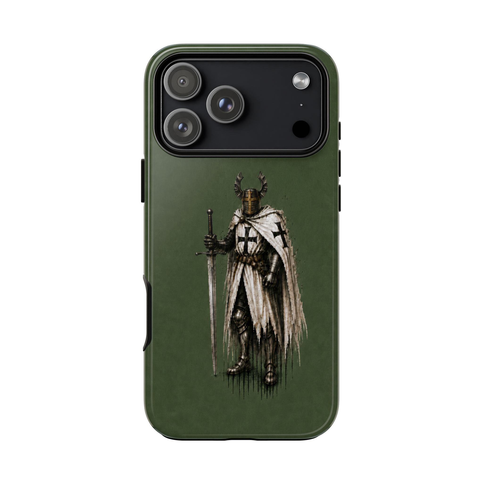 Knight Of The Teutonic Order Phone Case I Forest Green