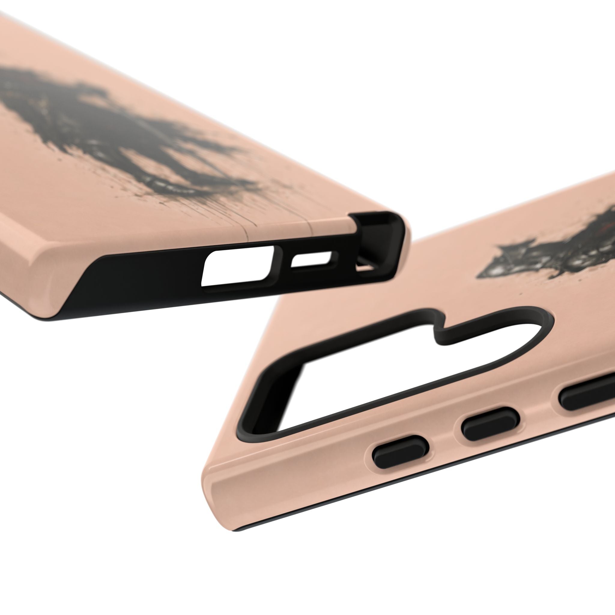 The Black Prince Phone Case | Blush Parchment