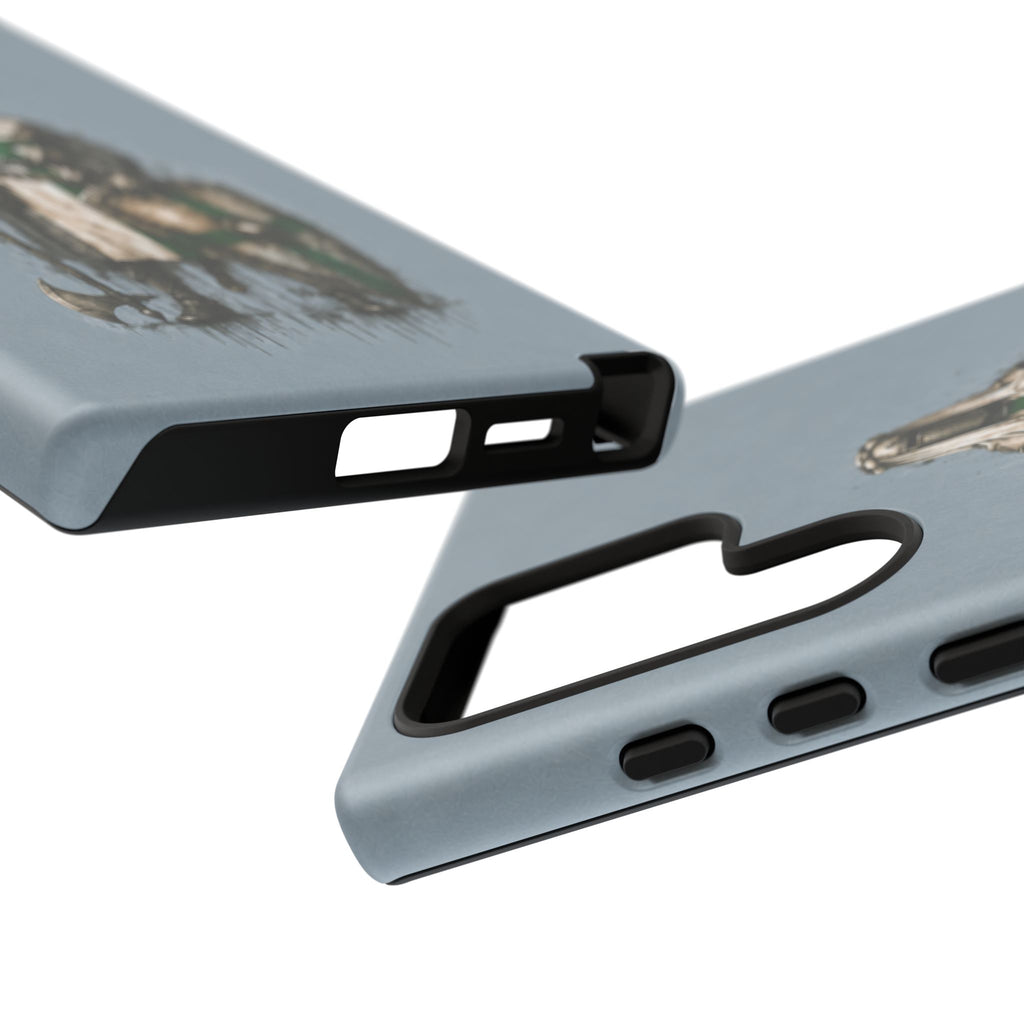 Knight Of The Order Of Saint Lazarus Phone Case | Faded Steel Blue