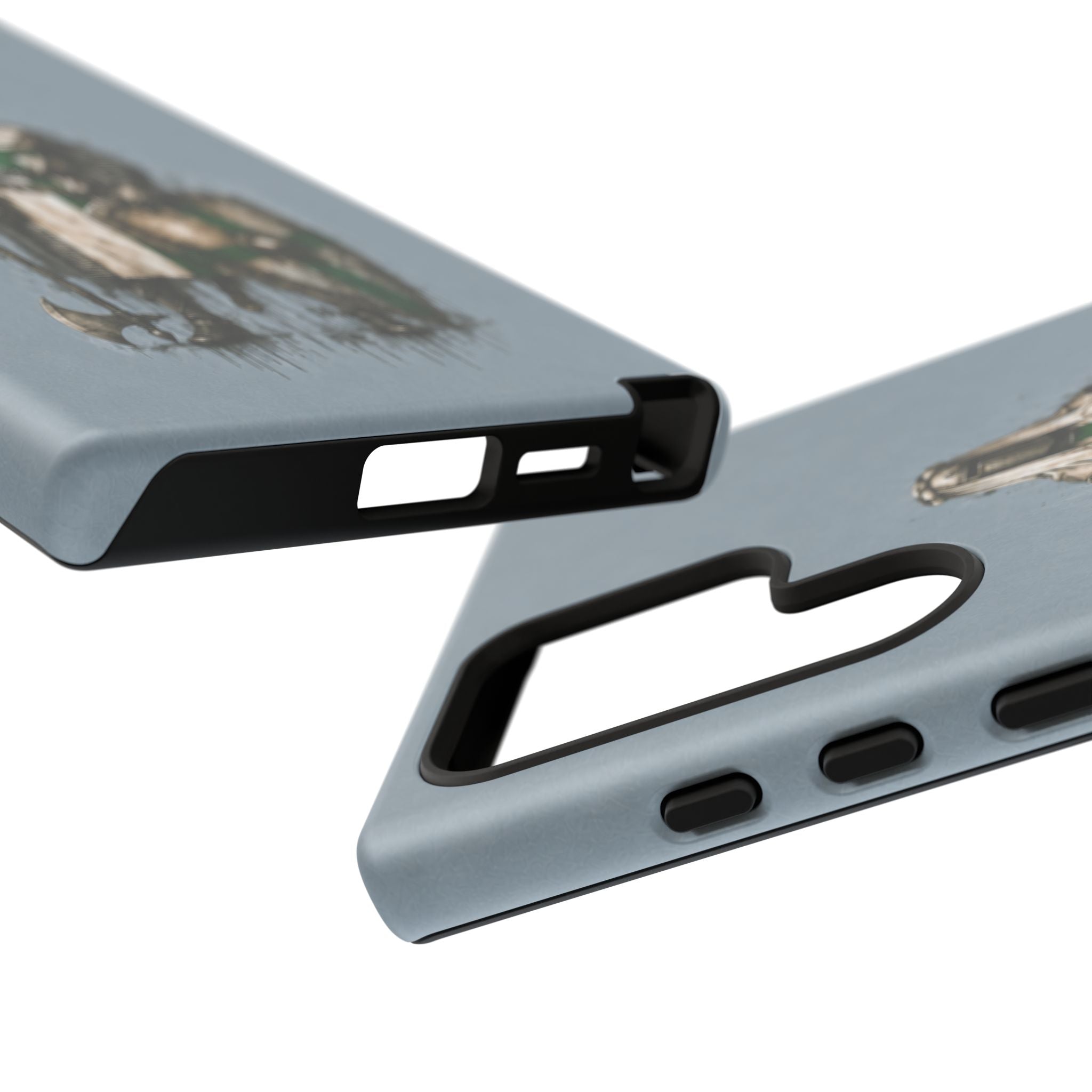 Knight Of The Order Of Saint Lazarus Phone Case | Faded Steel Blue