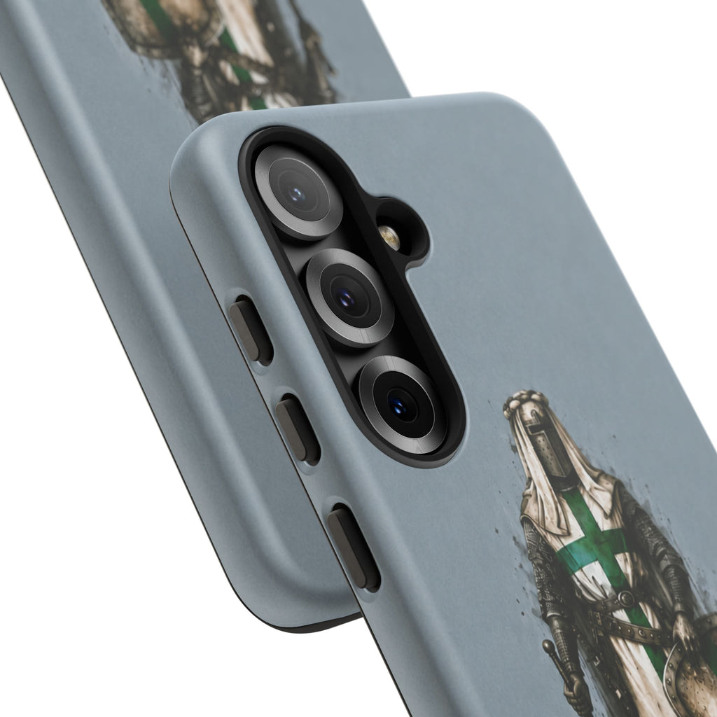 Knight Of The Order Of Saint Lazarus Phone Case | Faded Steel Blue