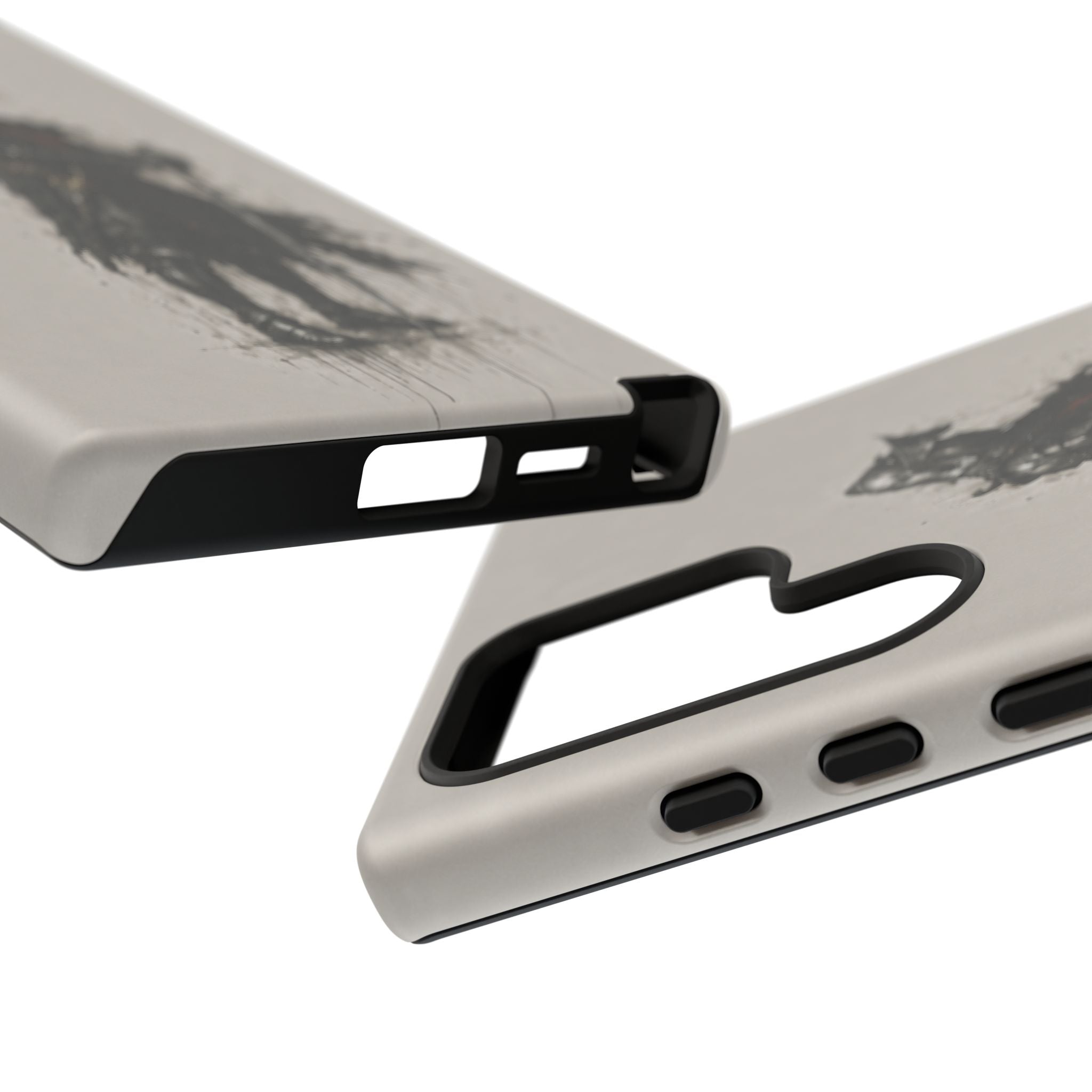 The Black Prince Phone Case | Stone Grey