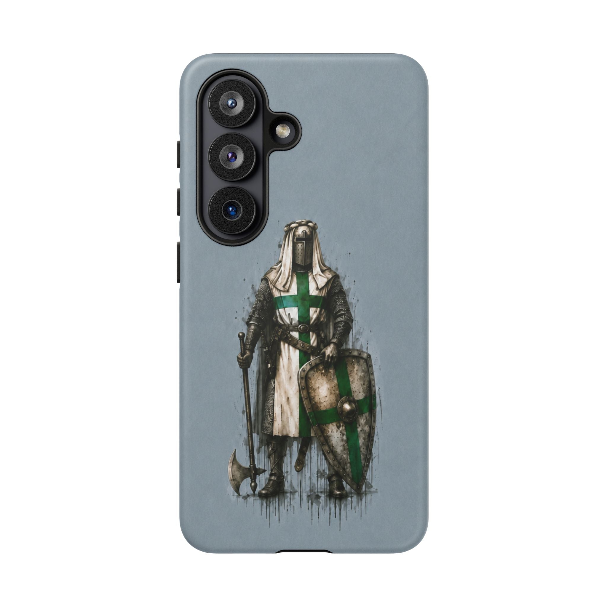Knight Of The Order Of Saint Lazarus Phone Case | Faded Steel Blue