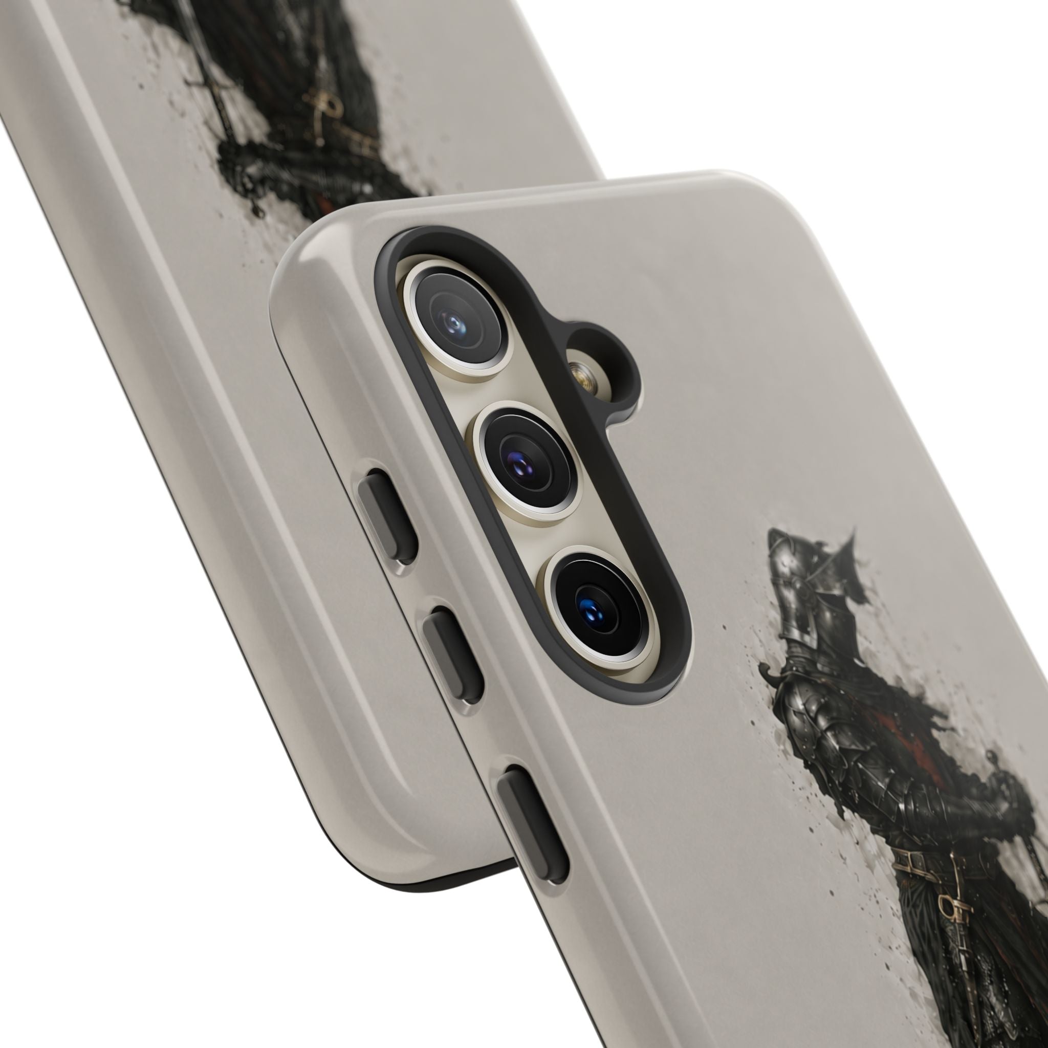 The Black Prince Phone Case | Stone Grey