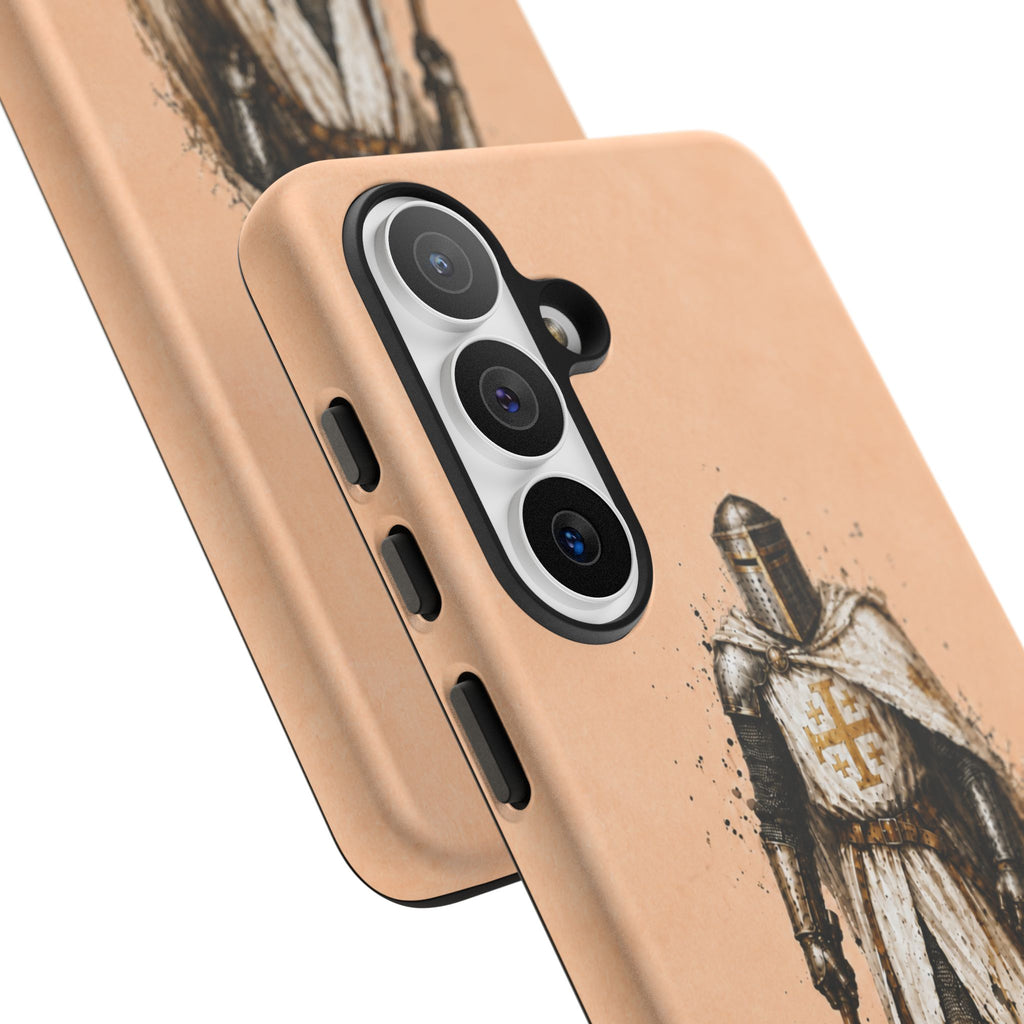 Knight Of The Kingdom Of Jerusalem Phone Case | Peach
