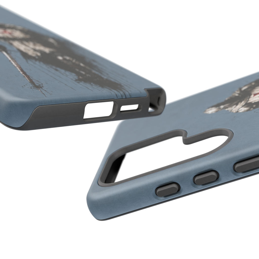 Knight Of The Templar Order Phone Case | Faded Steel Blue