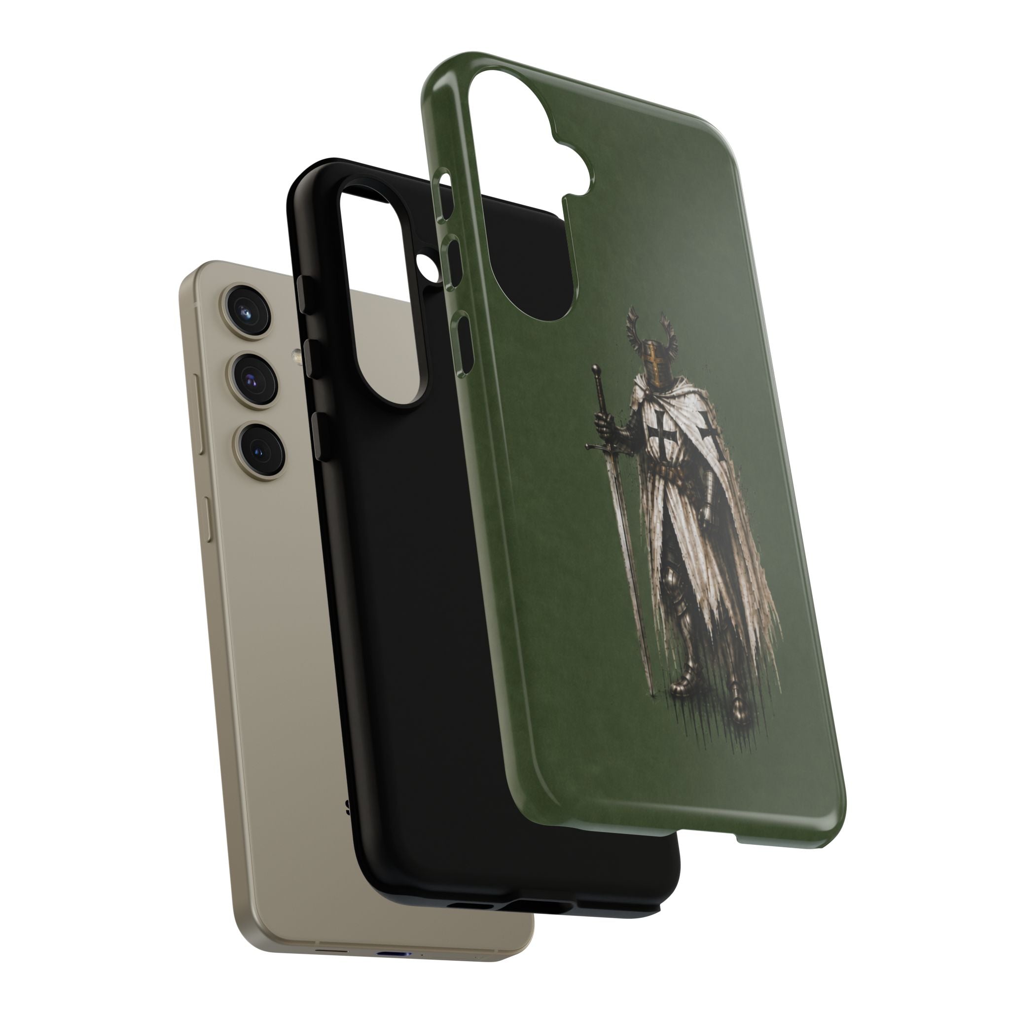 Knight Of The Teutonic Order Phone Case I Forest Green