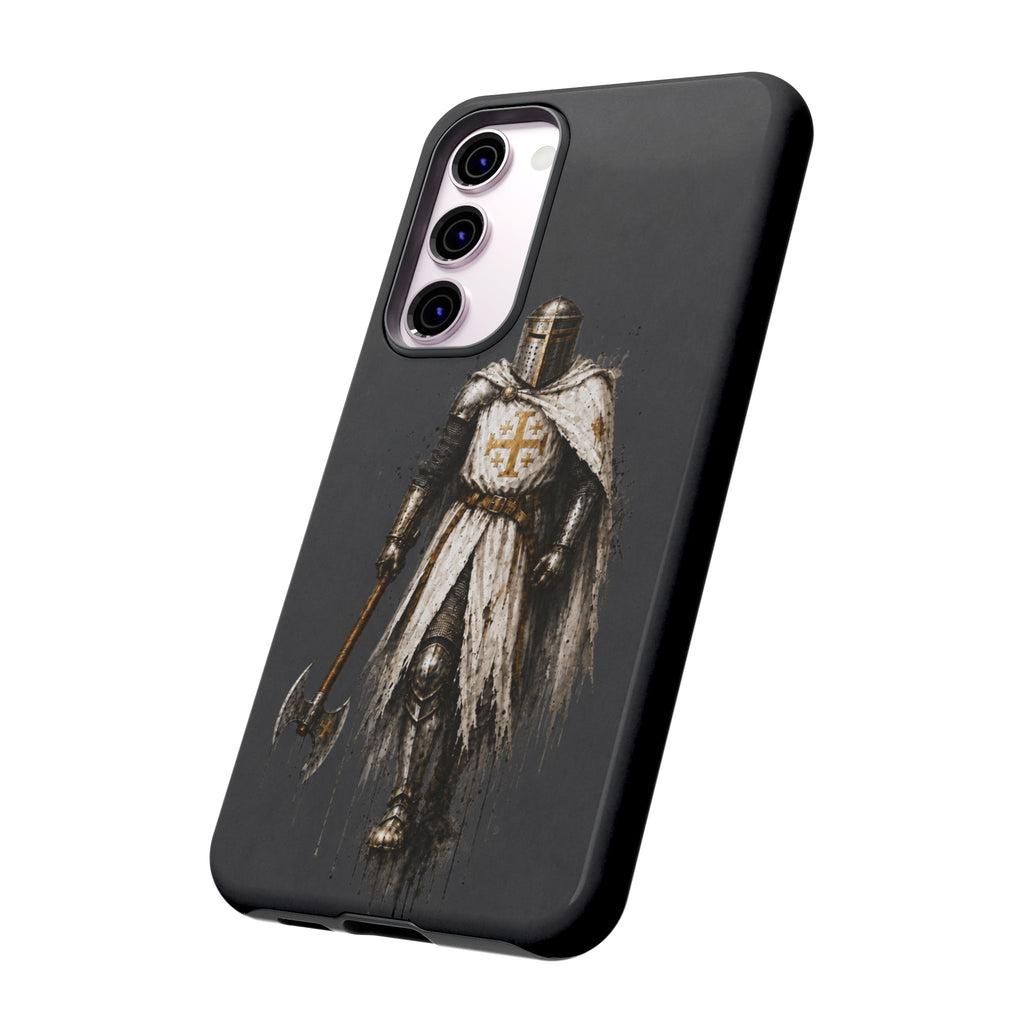 Knight Of The Kingdom Of Jerusalem Phone Case | Charcoal Grey