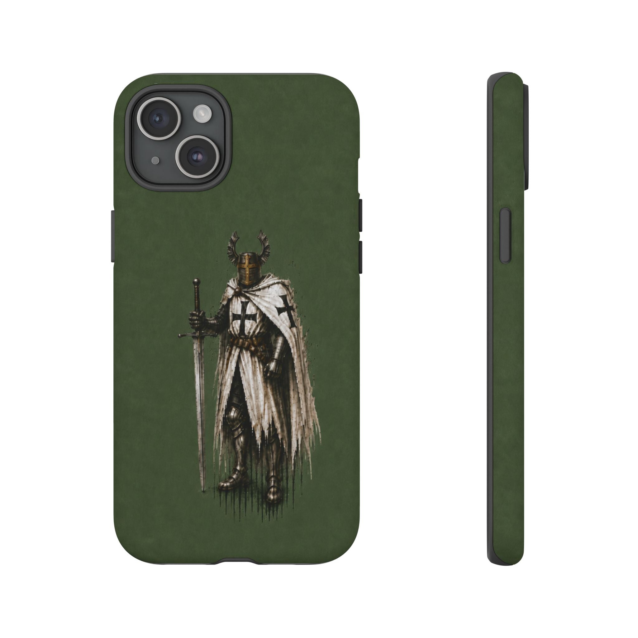 Knight Of The Teutonic Order Phone Case I Forest Green