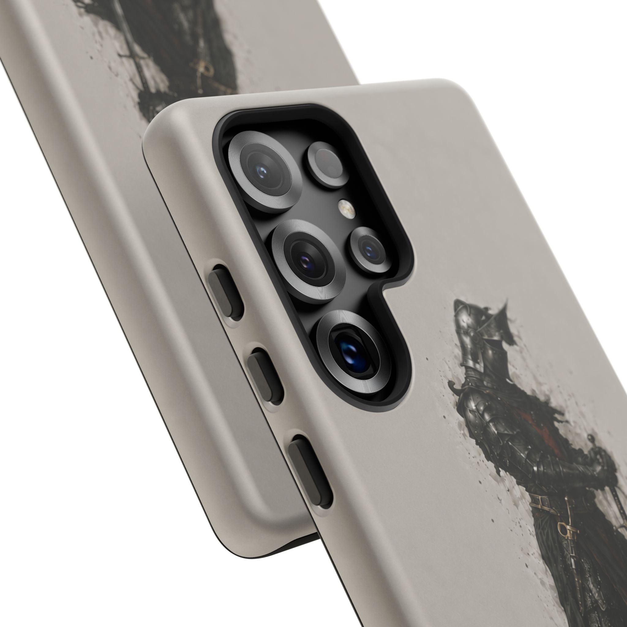 The Black Prince Phone Case | Stone Grey