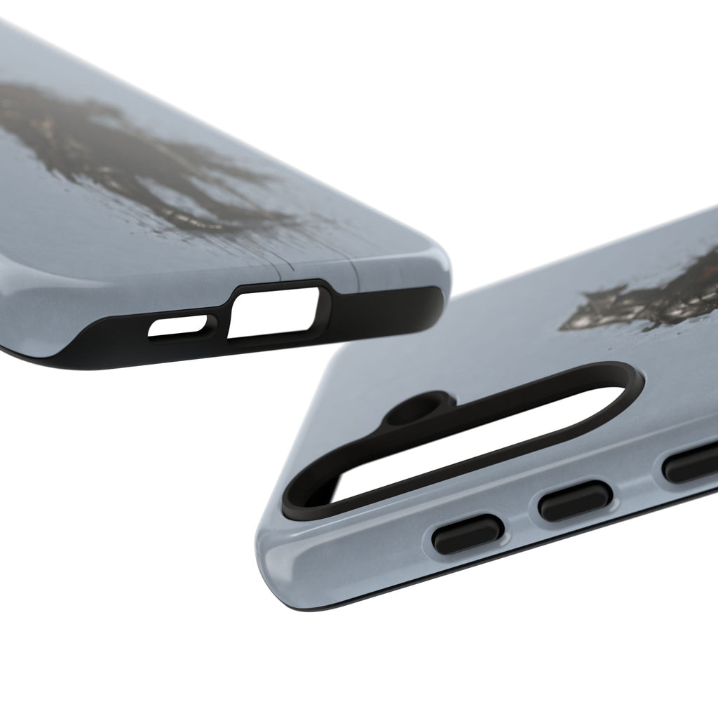 The Black Prince Phone Case I Faded Steel Blue