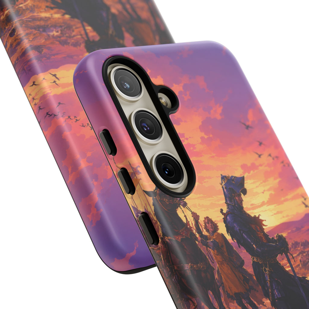 Medieval Knight Phone Cases In The GTA VI Art Style