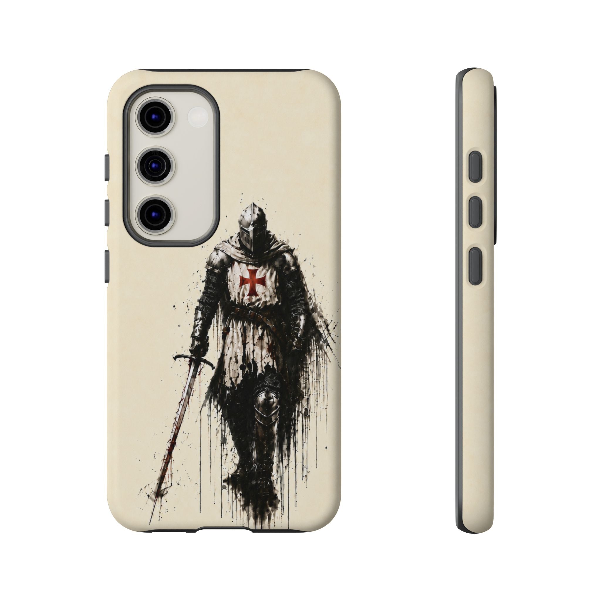 Knight Of The Templar Order Phone Case | Parchment Ivory