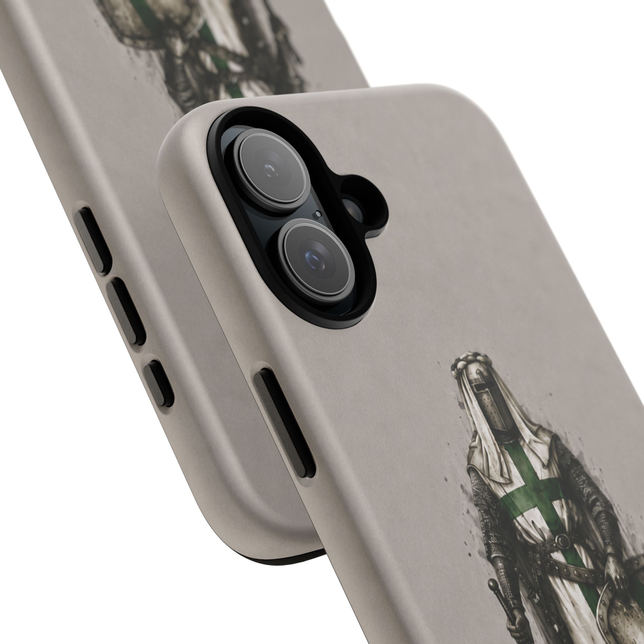 Knight Of The Order Of Saint Lazarus Phone Case | Stone Grey