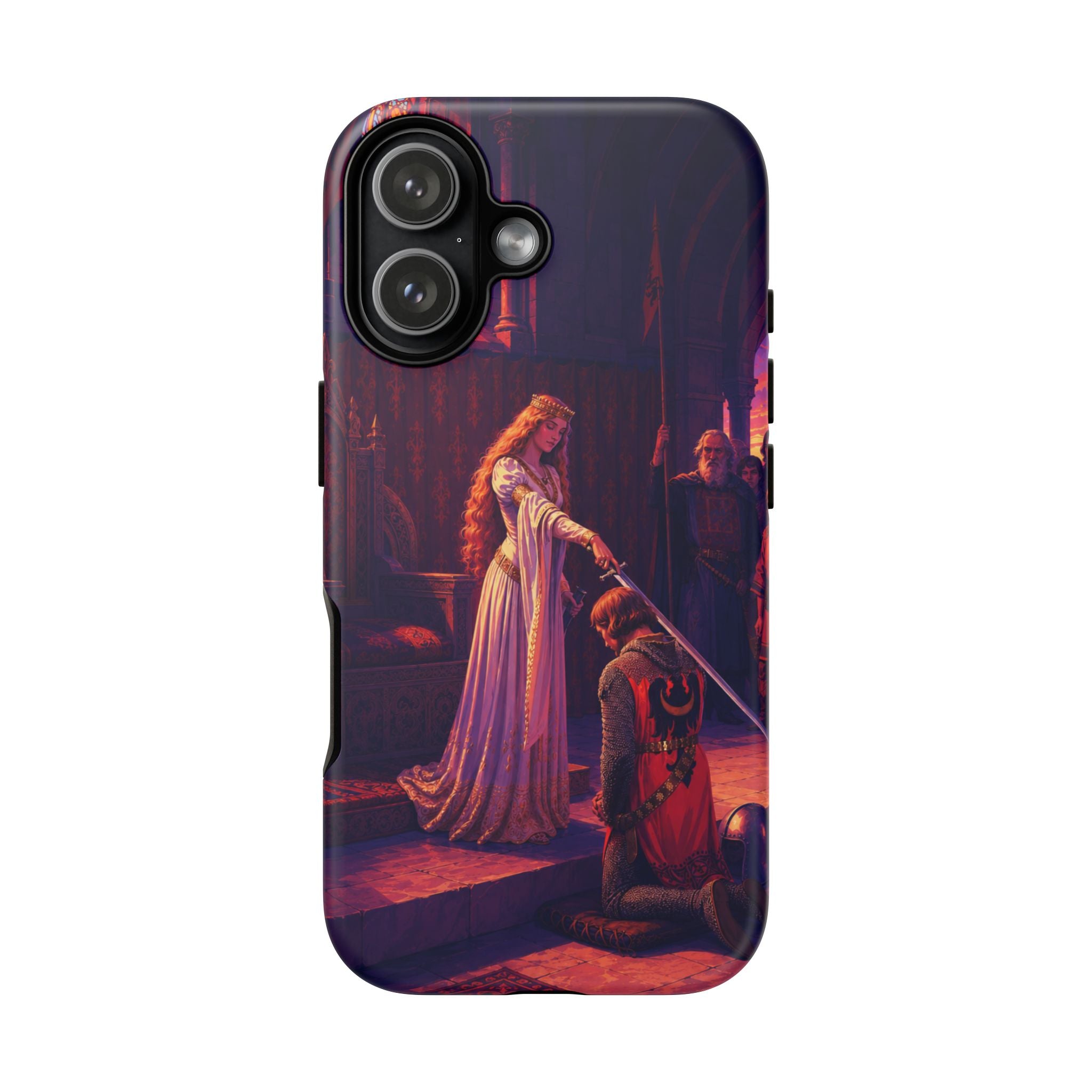 Medieval Knight Knighthood Ceremony phone case | Tough Cases