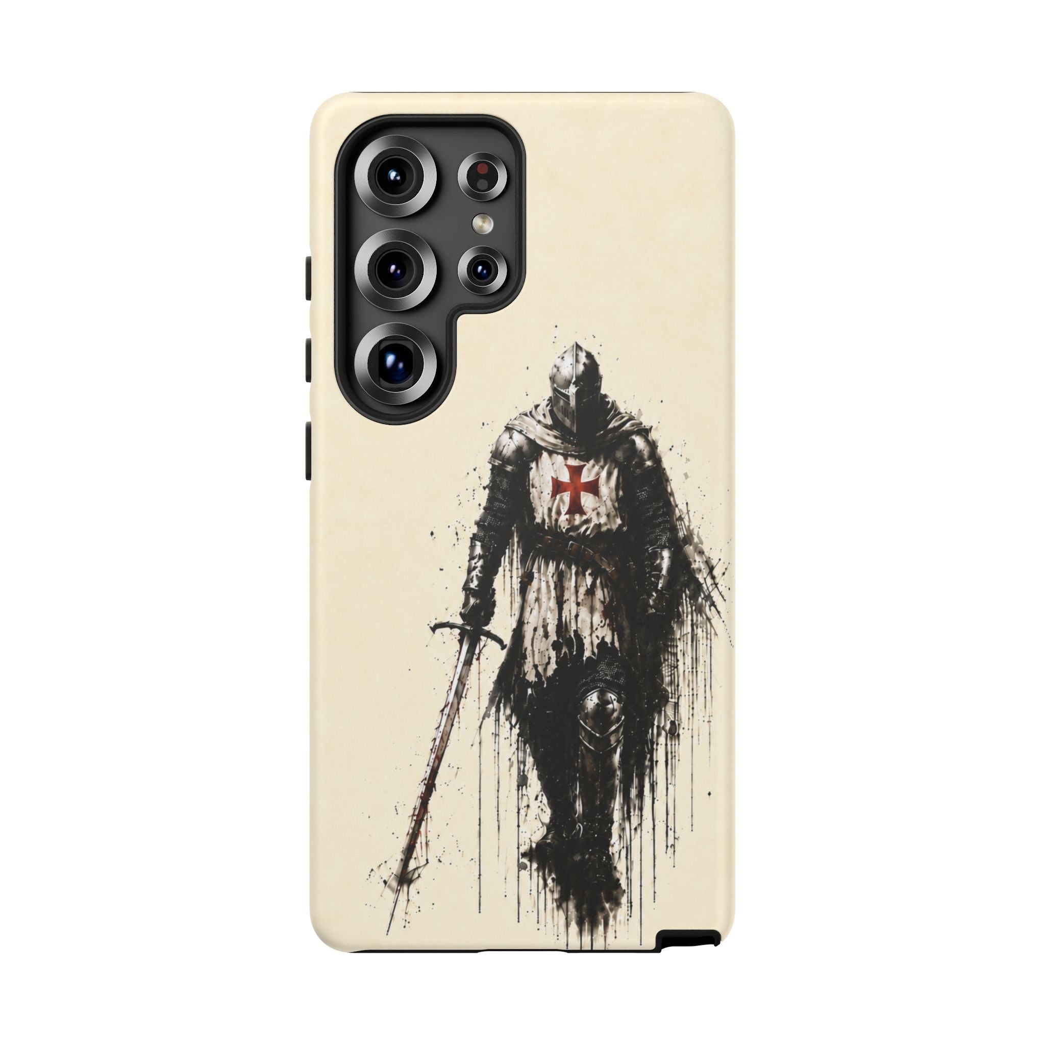 Knight Of The Templar Order Phone Case | Parchment Ivory