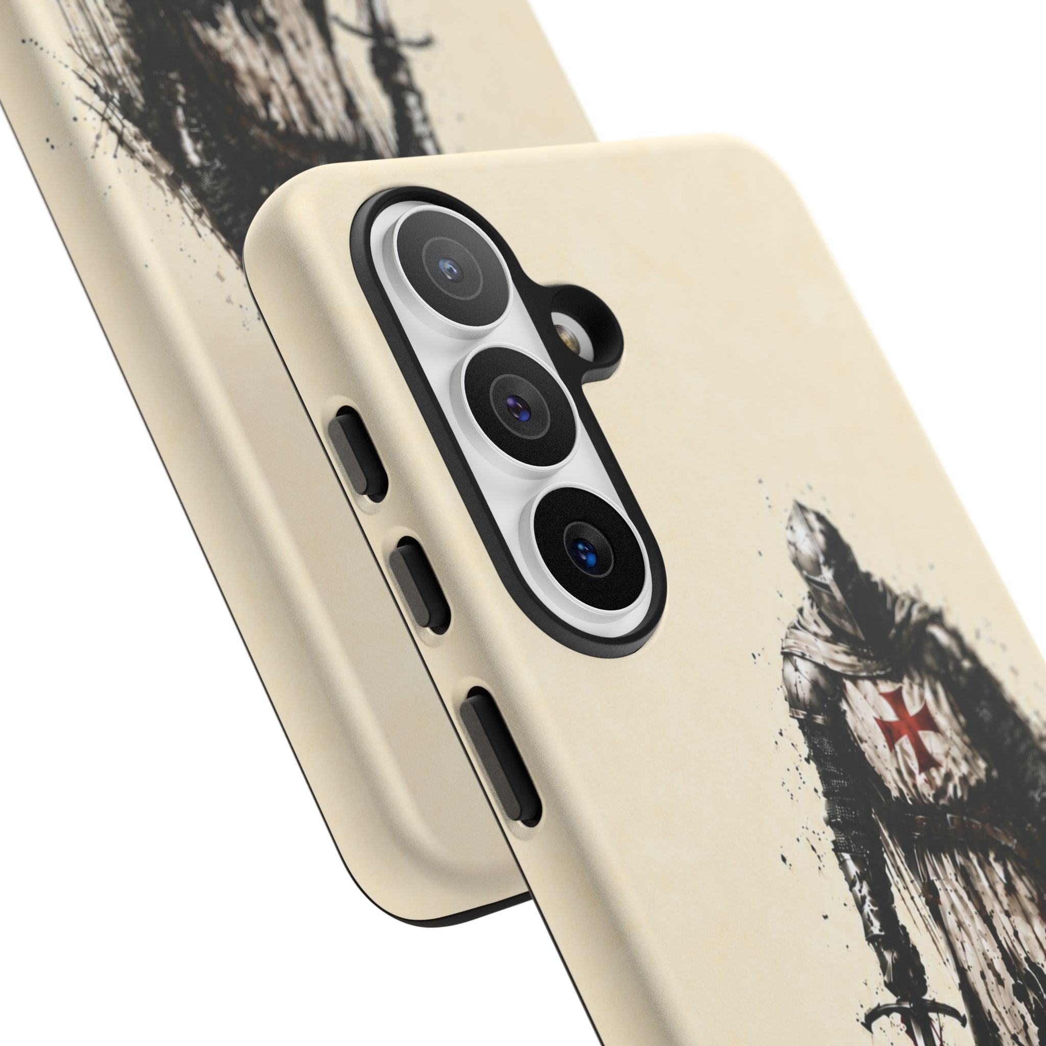 Knight Of The Templar Order Phone Case | Parchment Ivory