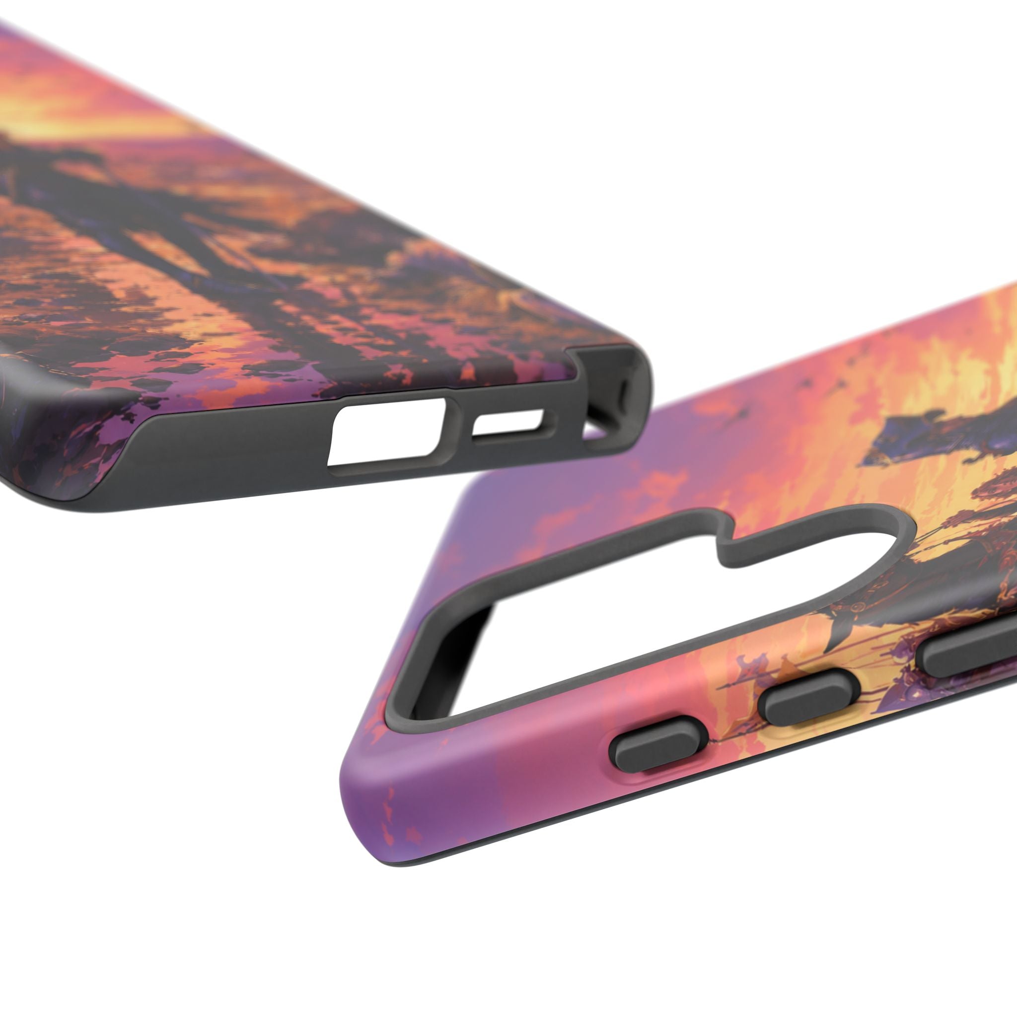 Medieval Knight Phone Cases In The GTA VI Art Style