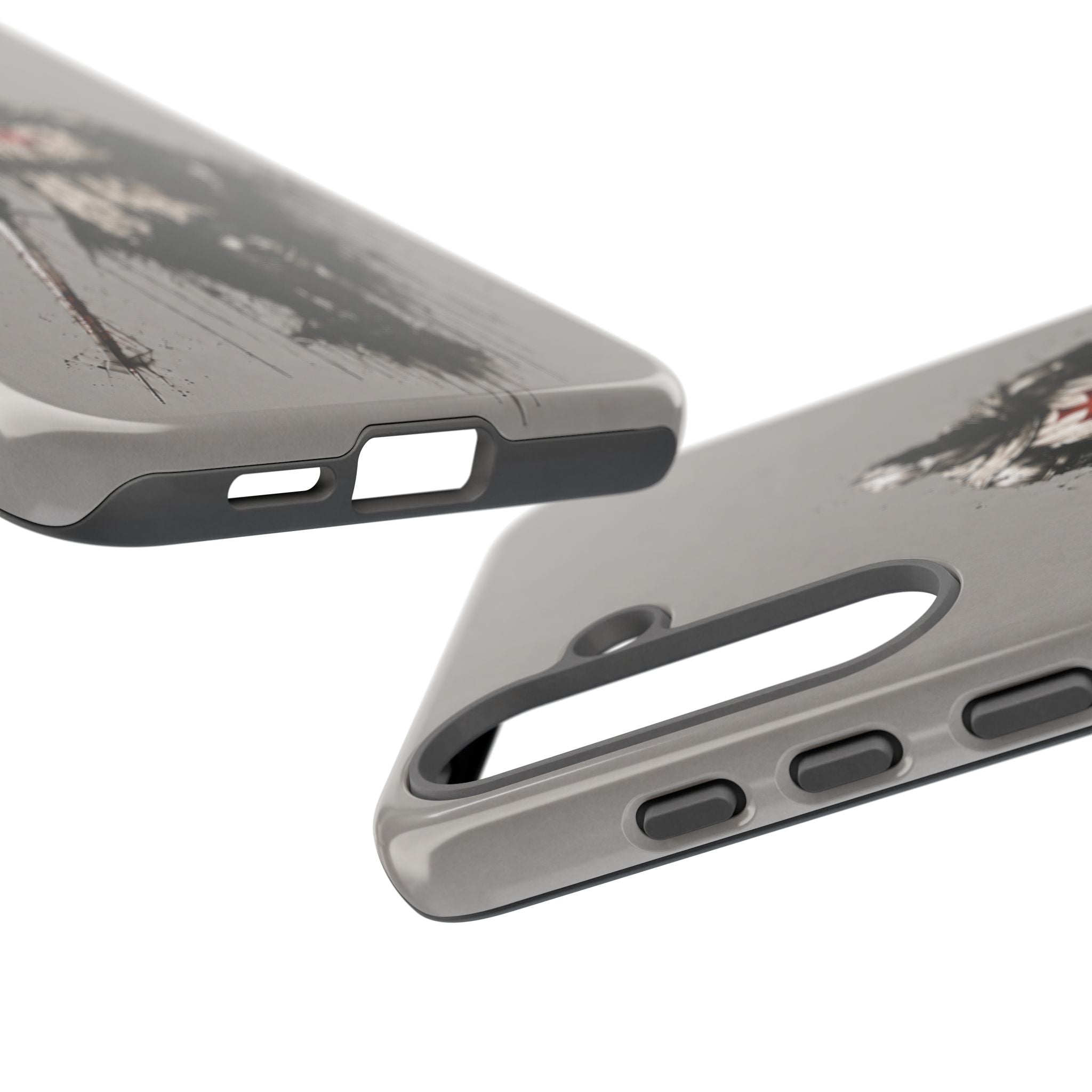 Knight Of The Templar Order Phone Case | Stone Grey