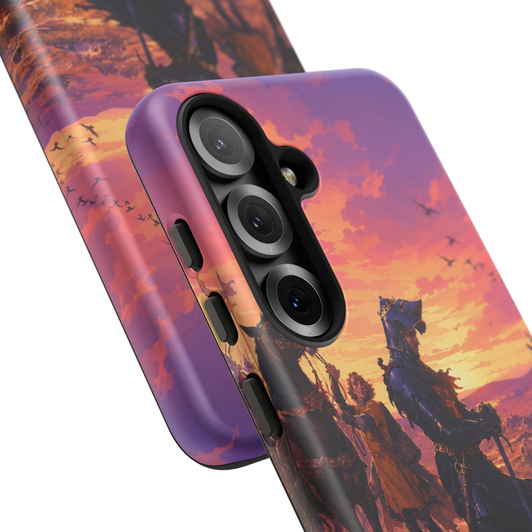 Medieval Knight Phone Cases In The GTA VI Art Style