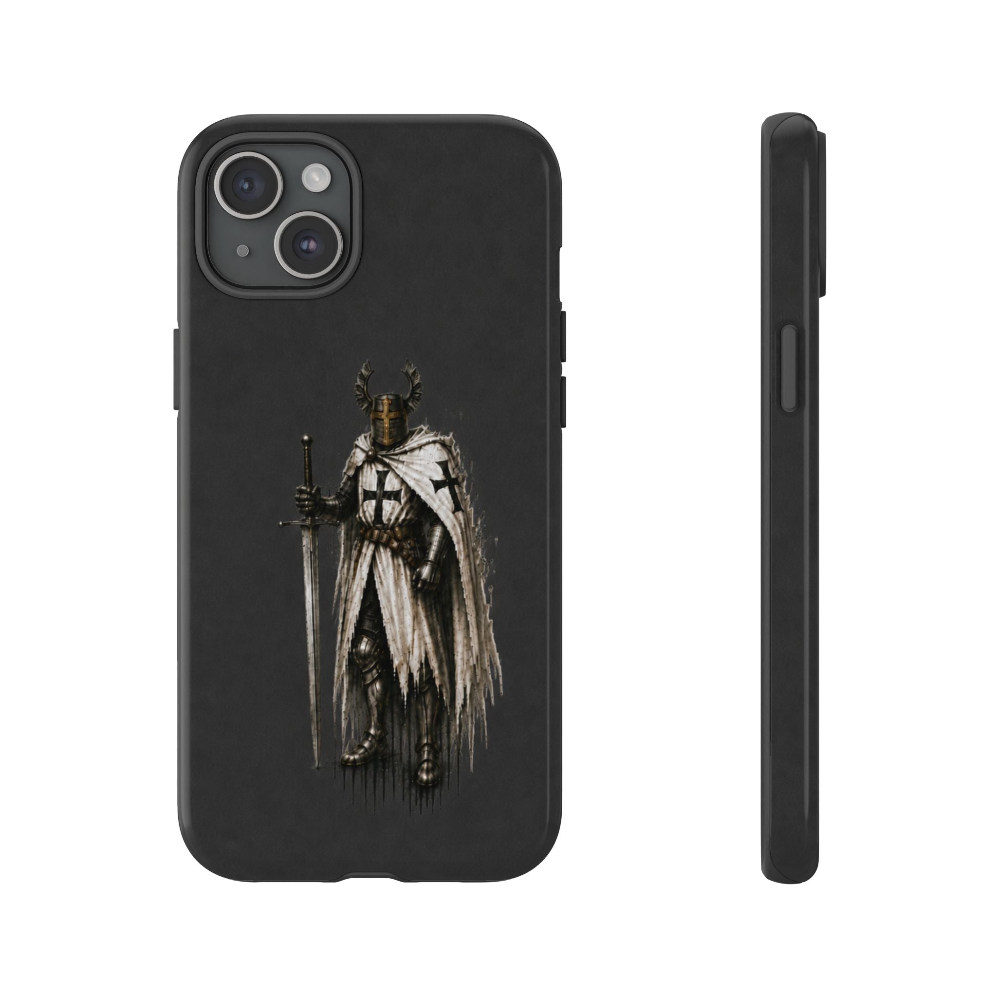Knight Of The Teutonic Order Phone Case | Charcoal Grey