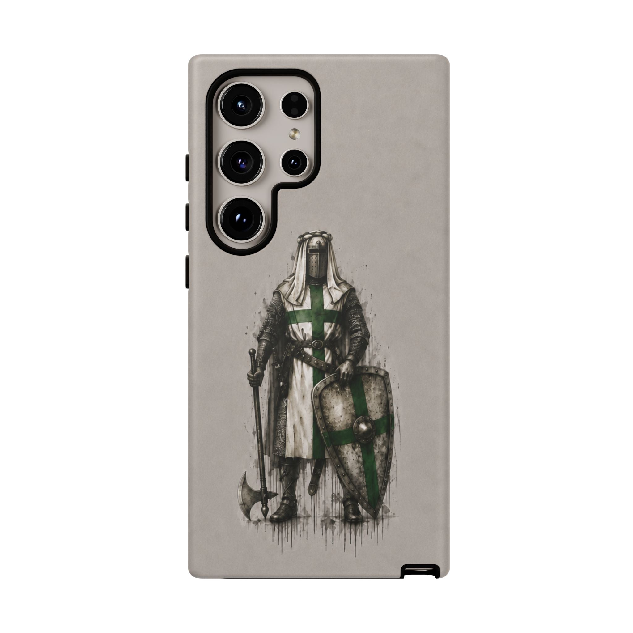 Knight Of The Order Of Saint Lazarus Phone Case | Stone Grey