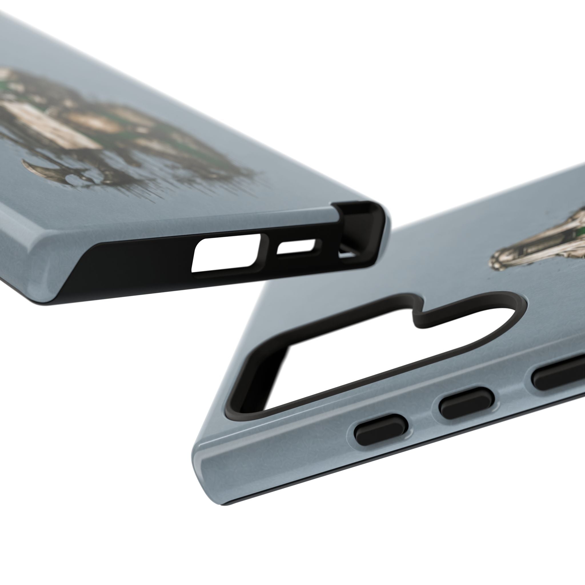 Knight Of The Order Of Saint Lazarus Phone Case | Faded Steel Blue