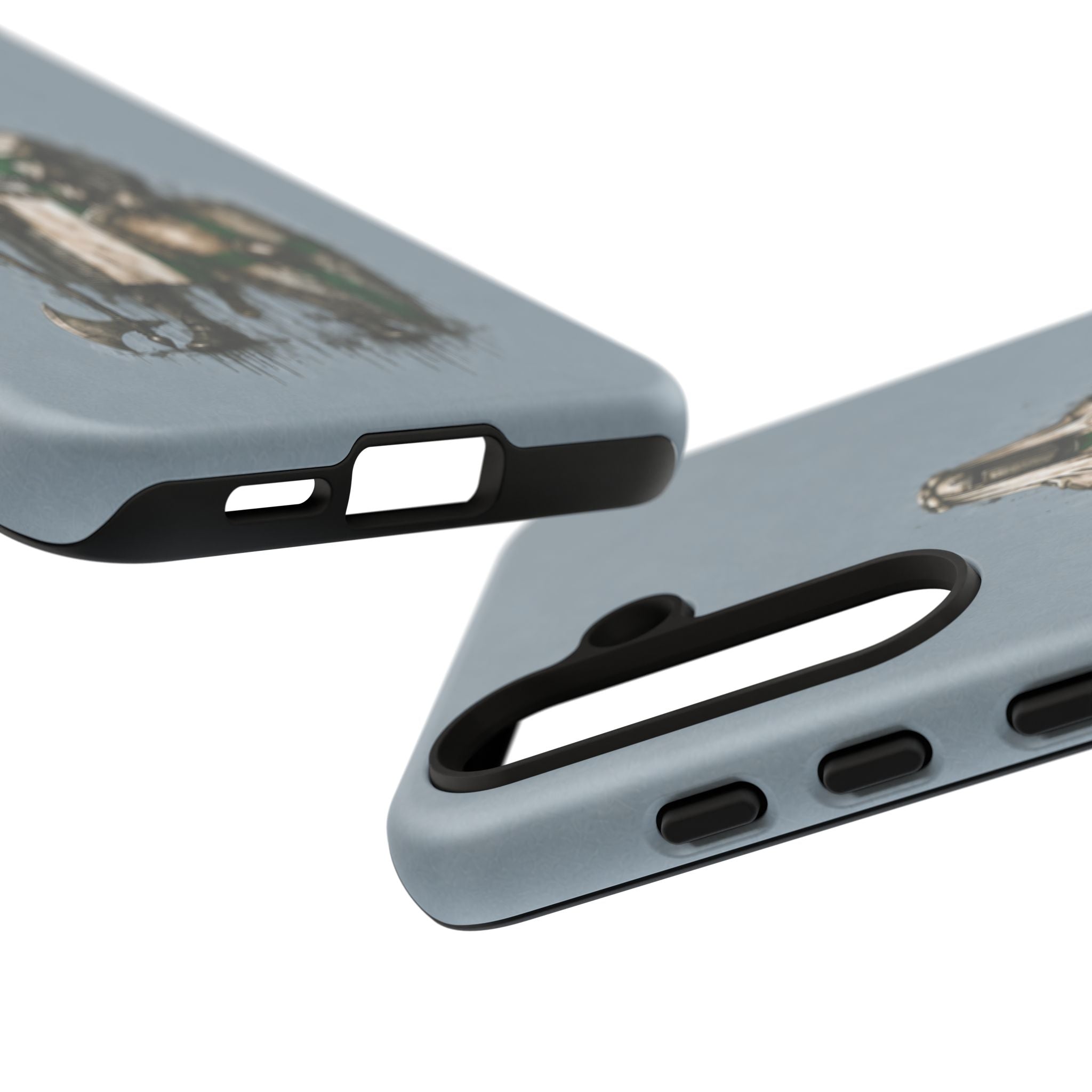 Knight Of The Order Of Saint Lazarus Phone Case | Faded Steel Blue