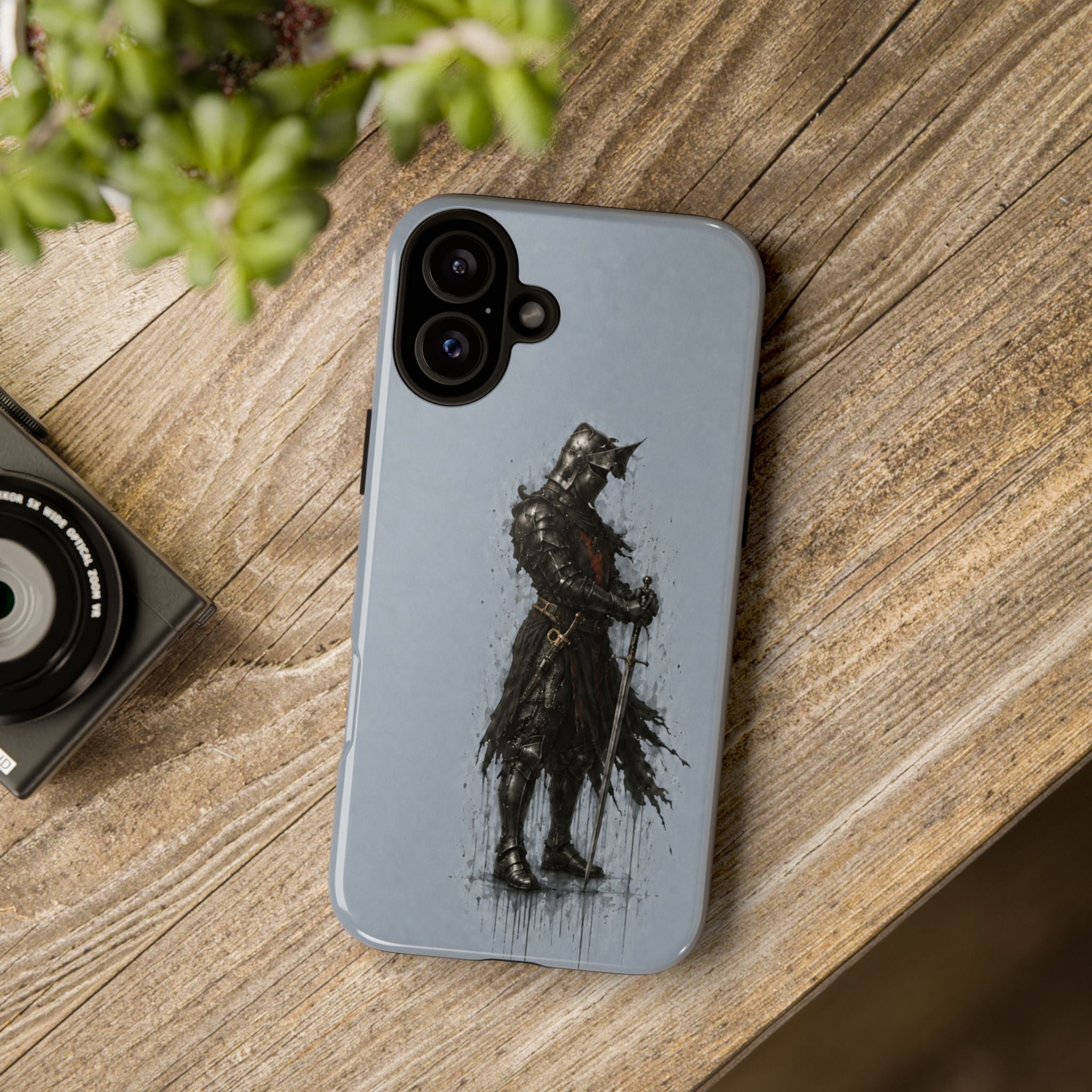 The Black Prince Phone Case I Faded Steel Blue