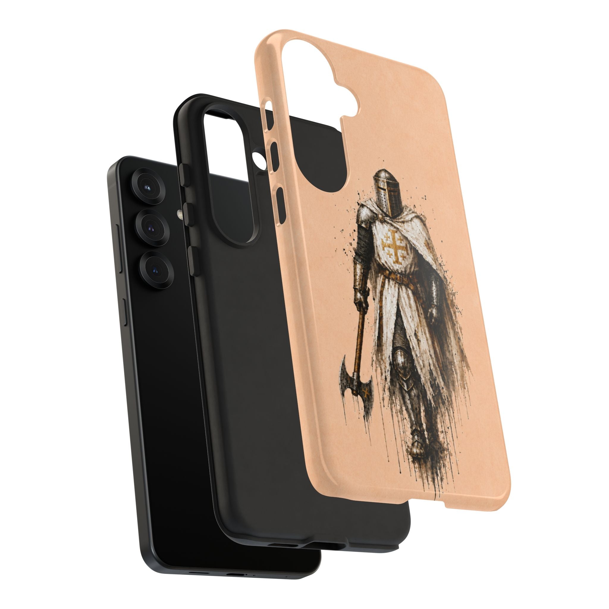 Knight Of The Kingdom Of Jerusalem Phone Case | Peach