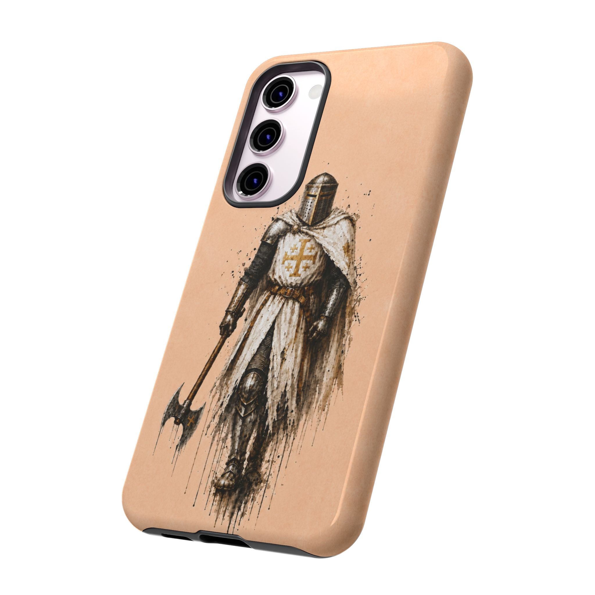 Knight Of The Kingdom Of Jerusalem Phone Case | Peach