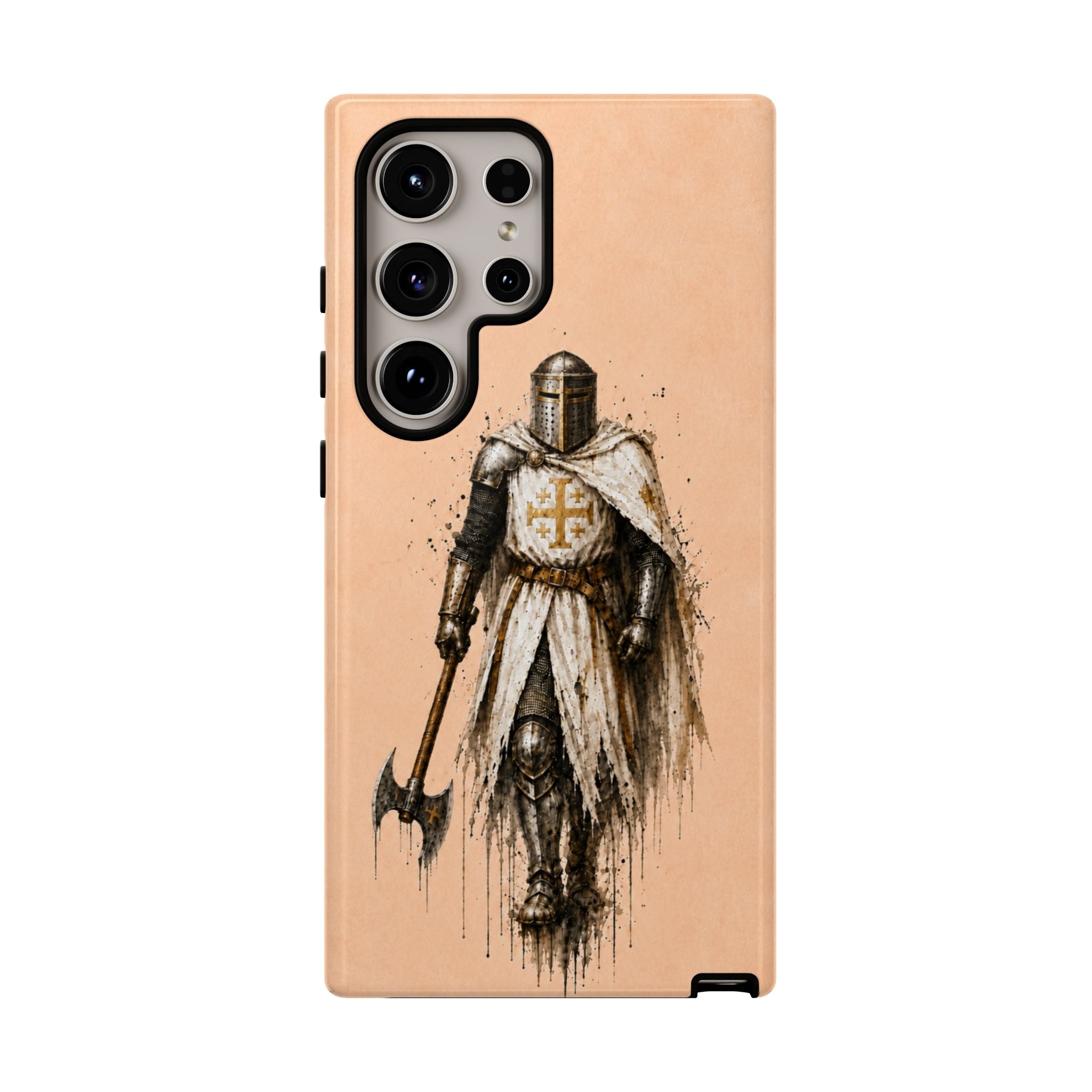 Knight Of The Kingdom Of Jerusalem Phone Case | Peach