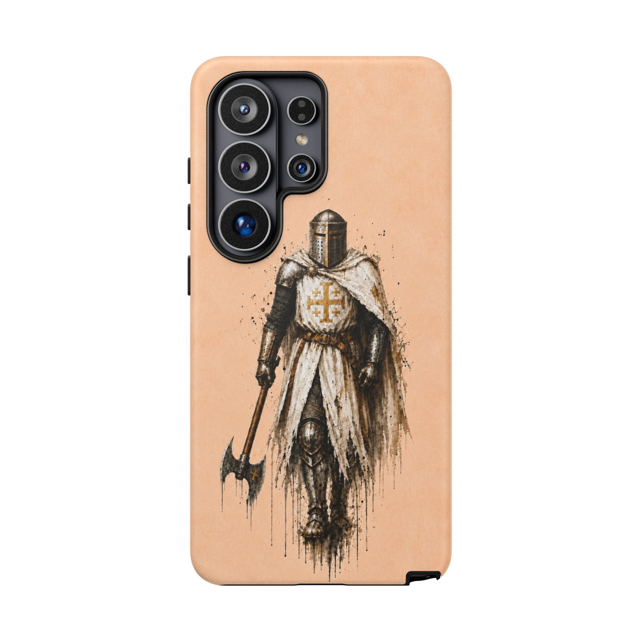 Knight Of The Kingdom Of Jerusalem Phone Case | Peach