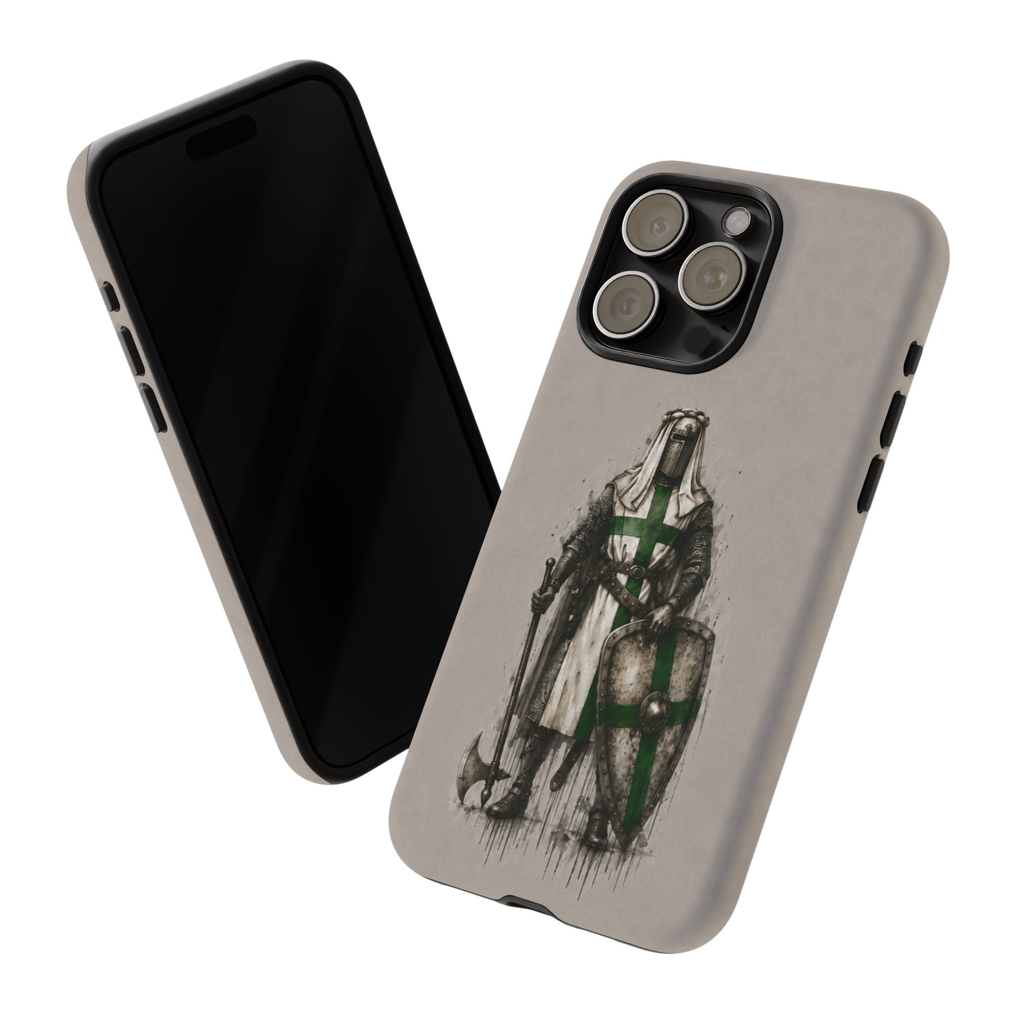 Knight Of The Order Of Saint Lazarus Phone Case | Stone Grey