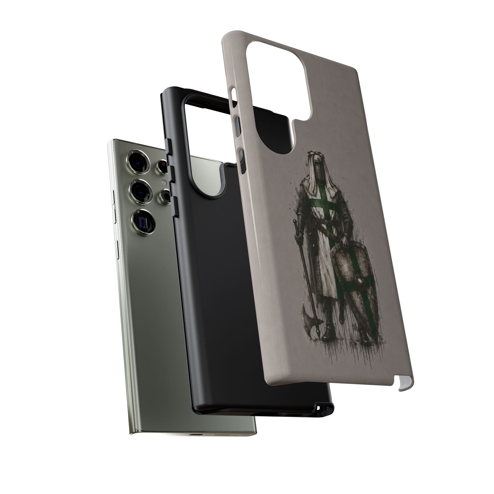 Knight Of The Order Of Saint Lazarus Phone Case | Stone Grey