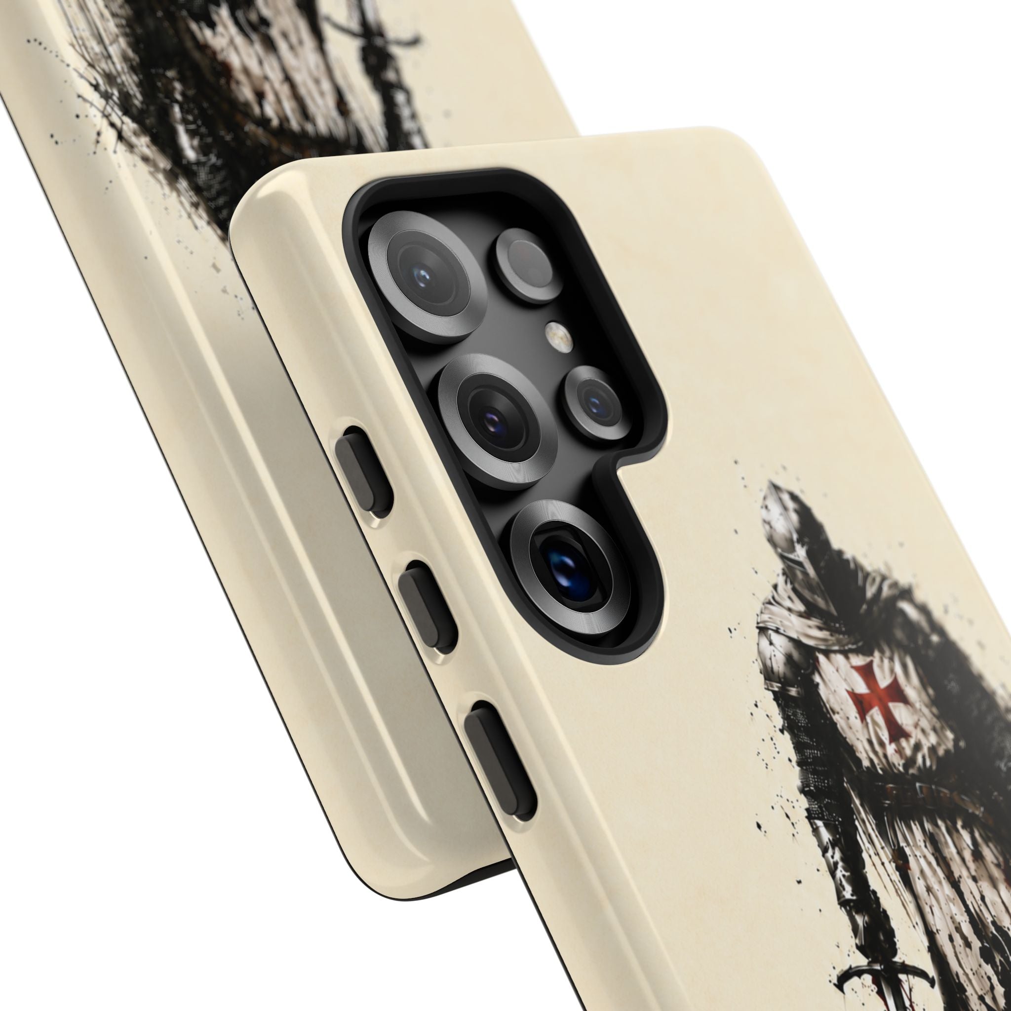 Knight Of The Templar Order Phone Case | Parchment Ivory