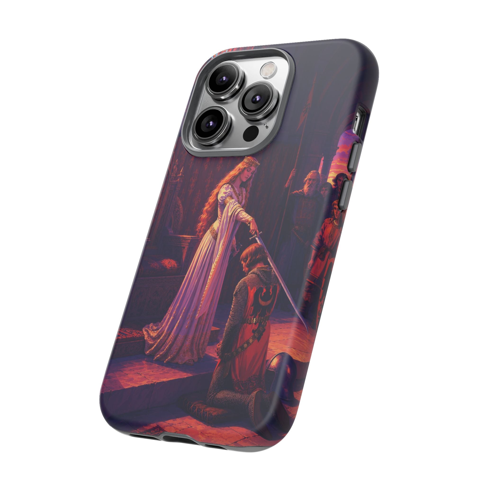 Medieval Knight Knighthood Ceremony phone case | Tough Cases