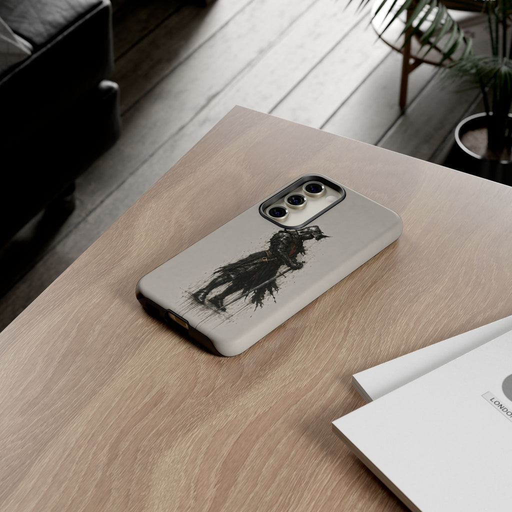 The Black Prince Phone Case | Stone Grey