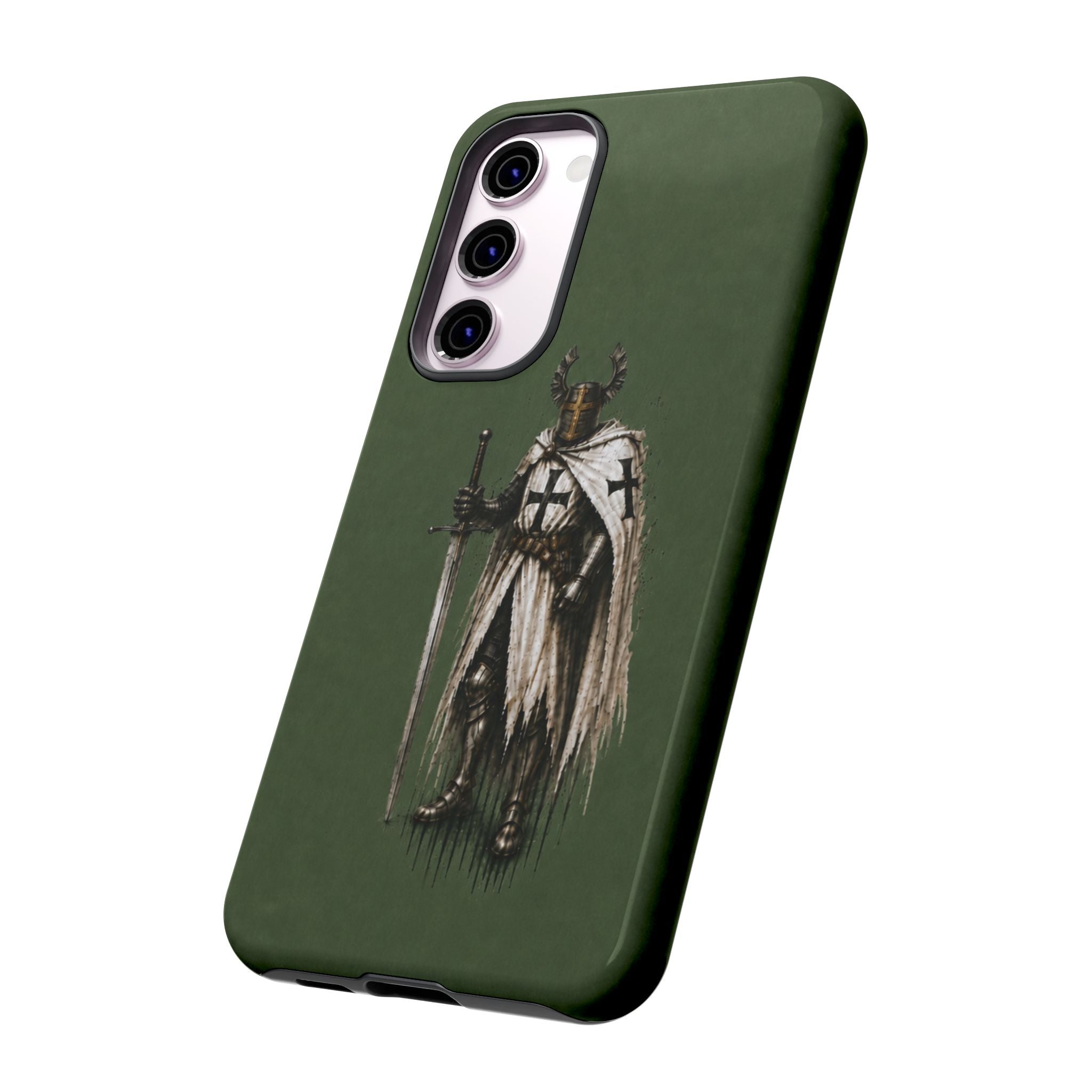 Knight Of The Teutonic Order Phone Case I Forest Green