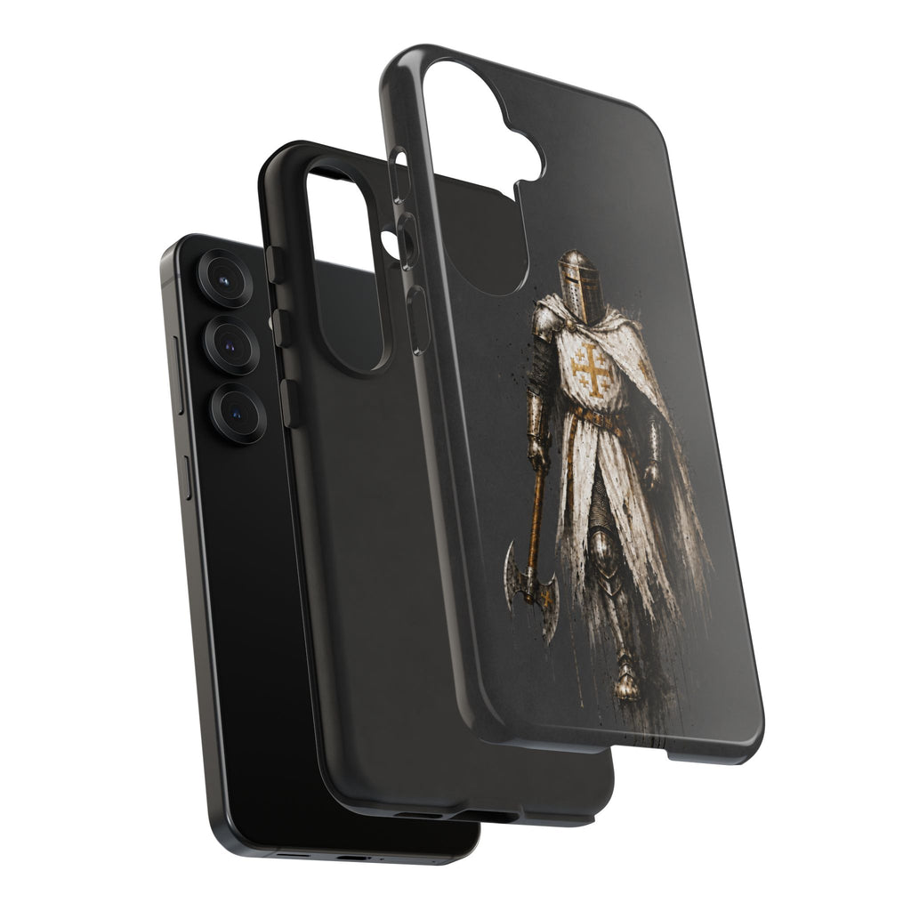Knight Of The Kingdom Of Jerusalem Phone Case | Charcoal Grey