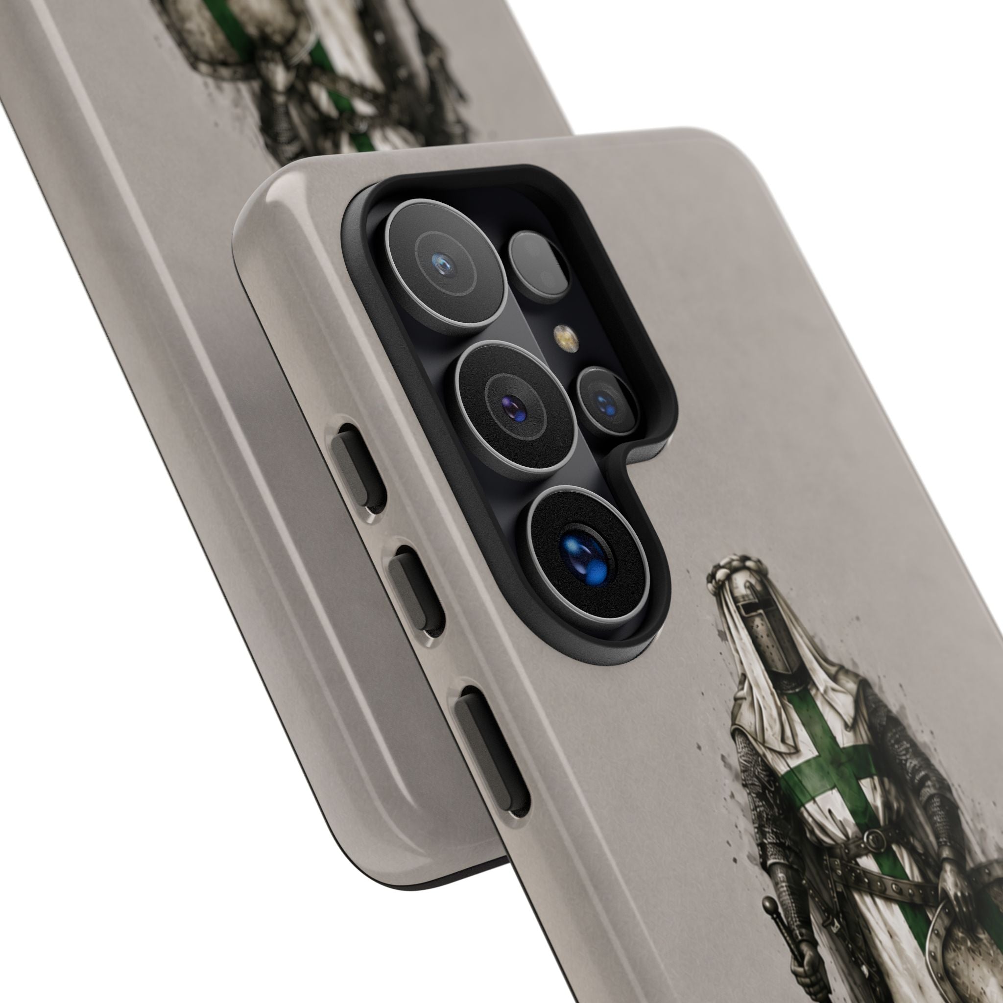 Knight Of The Order Of Saint Lazarus Phone Case | Stone Grey