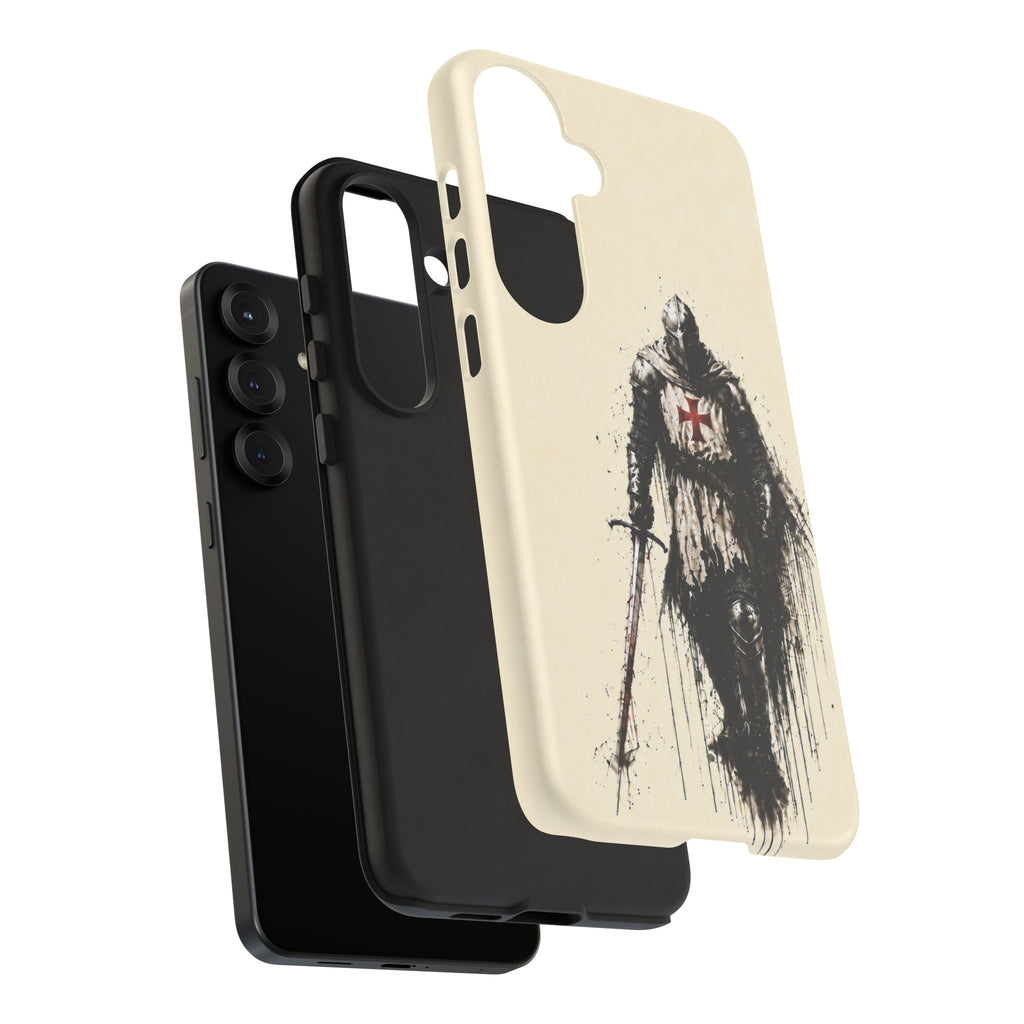 Knight Of The Templar Order Phone Case | Parchment Ivory