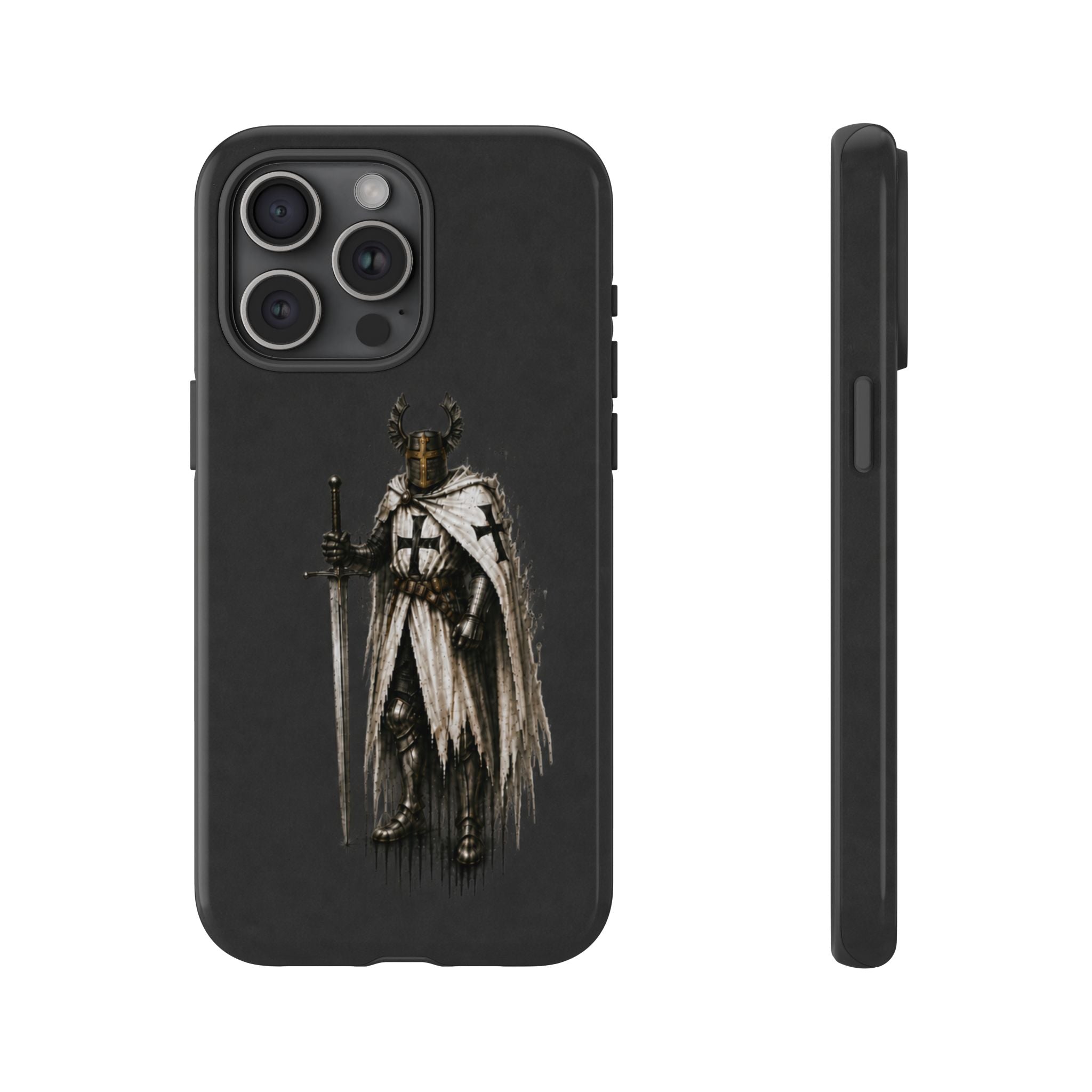 Knight Of The Teutonic Order Phone Case | Charcoal Grey