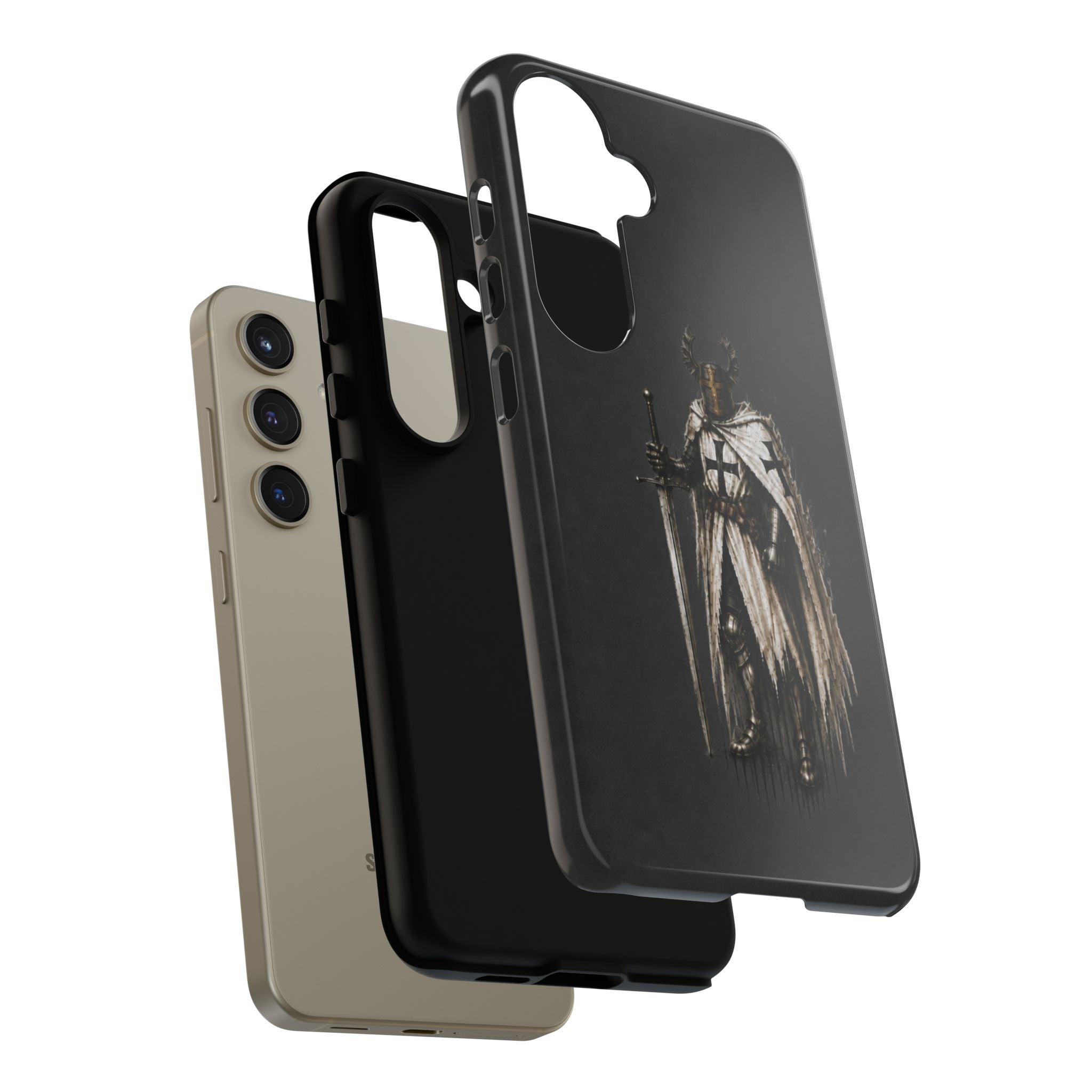Knight Of The Teutonic Order Phone Case | Charcoal Grey
