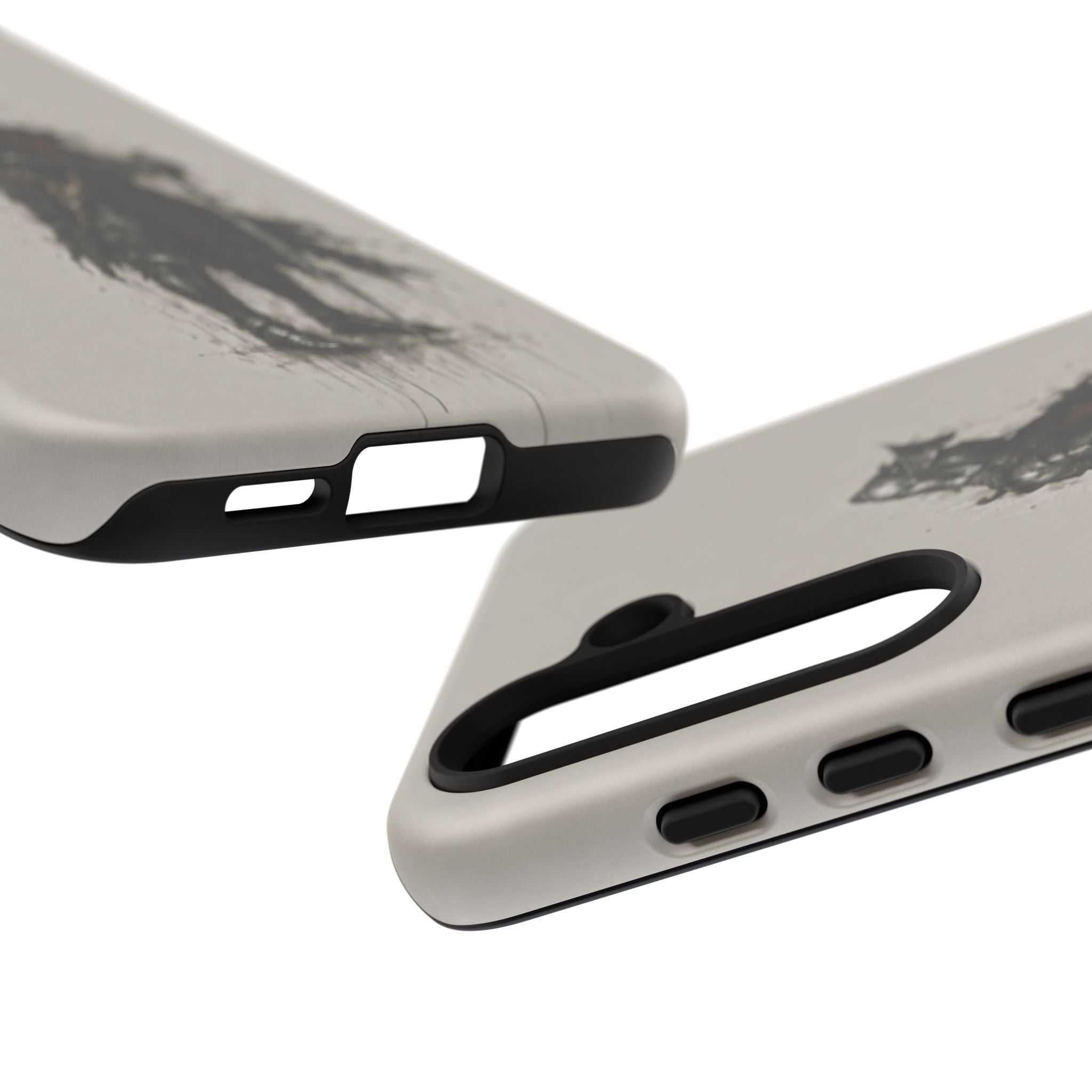 The Black Prince Phone Case | Stone Grey