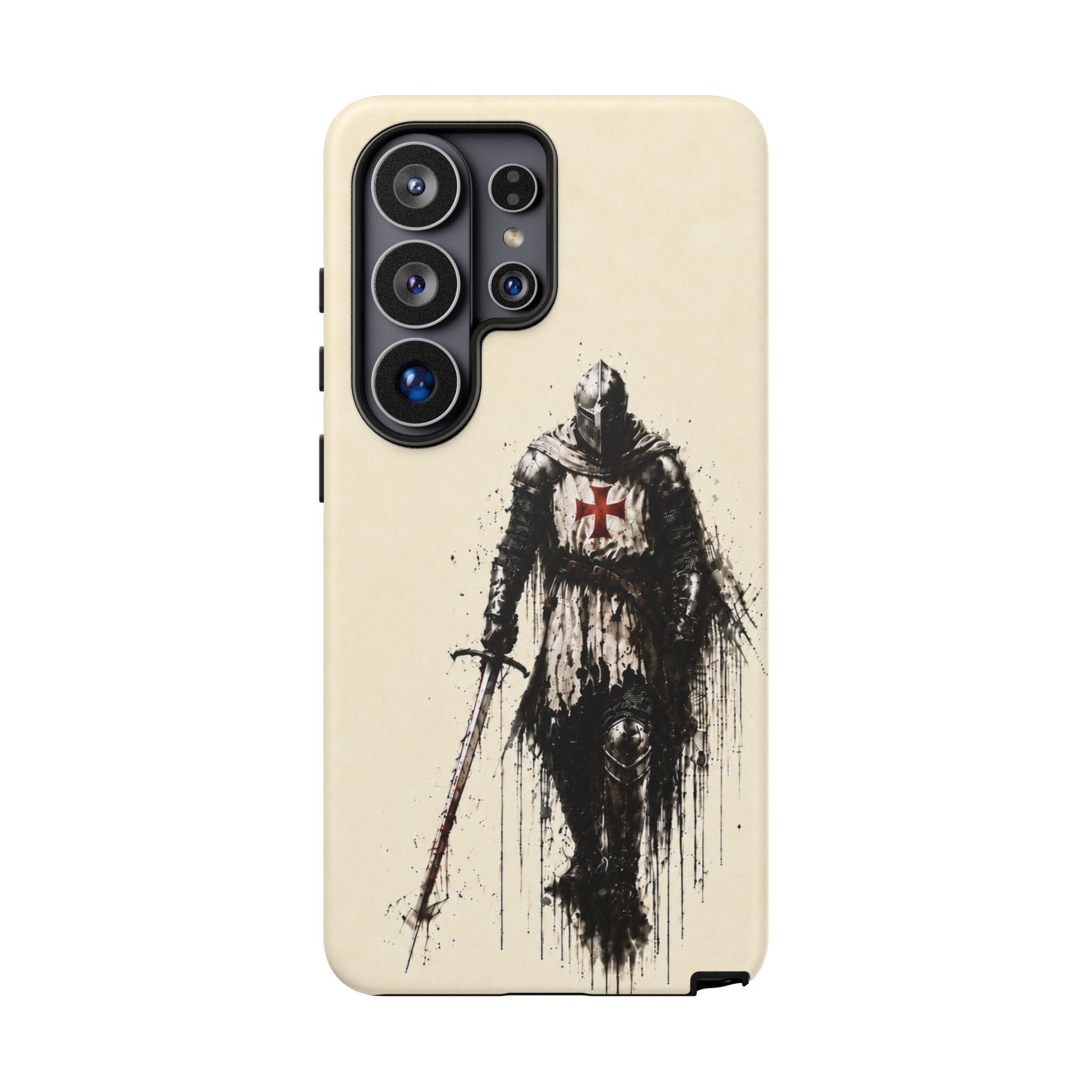 Knight Of The Templar Order Phone Case | Parchment Ivory
