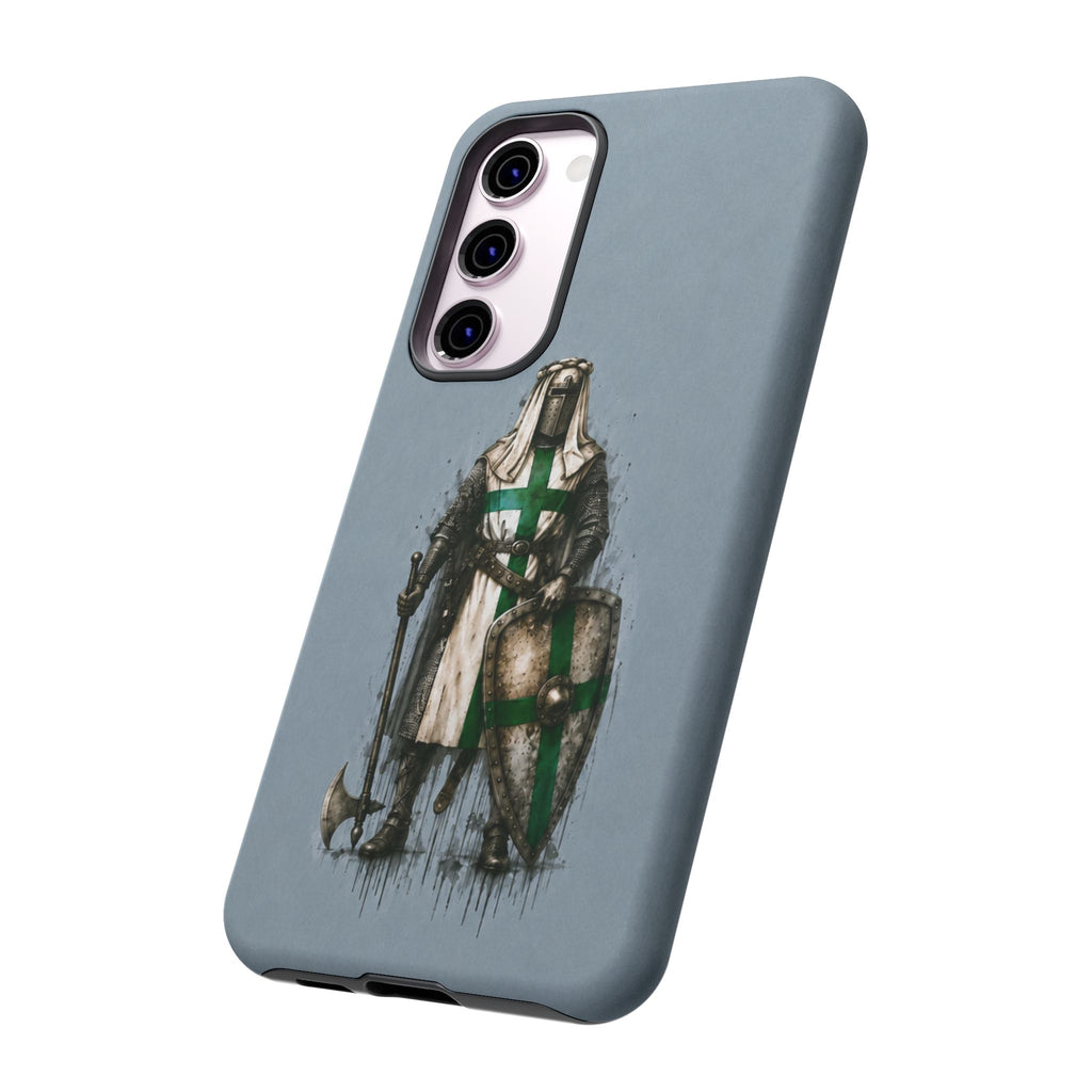Knight Of The Order Of Saint Lazarus Phone Case | Faded Steel Blue