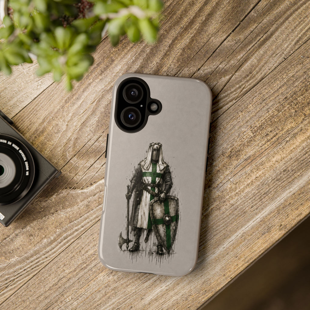 Knight Of The Order Of Saint Lazarus Phone Case | Stone Grey